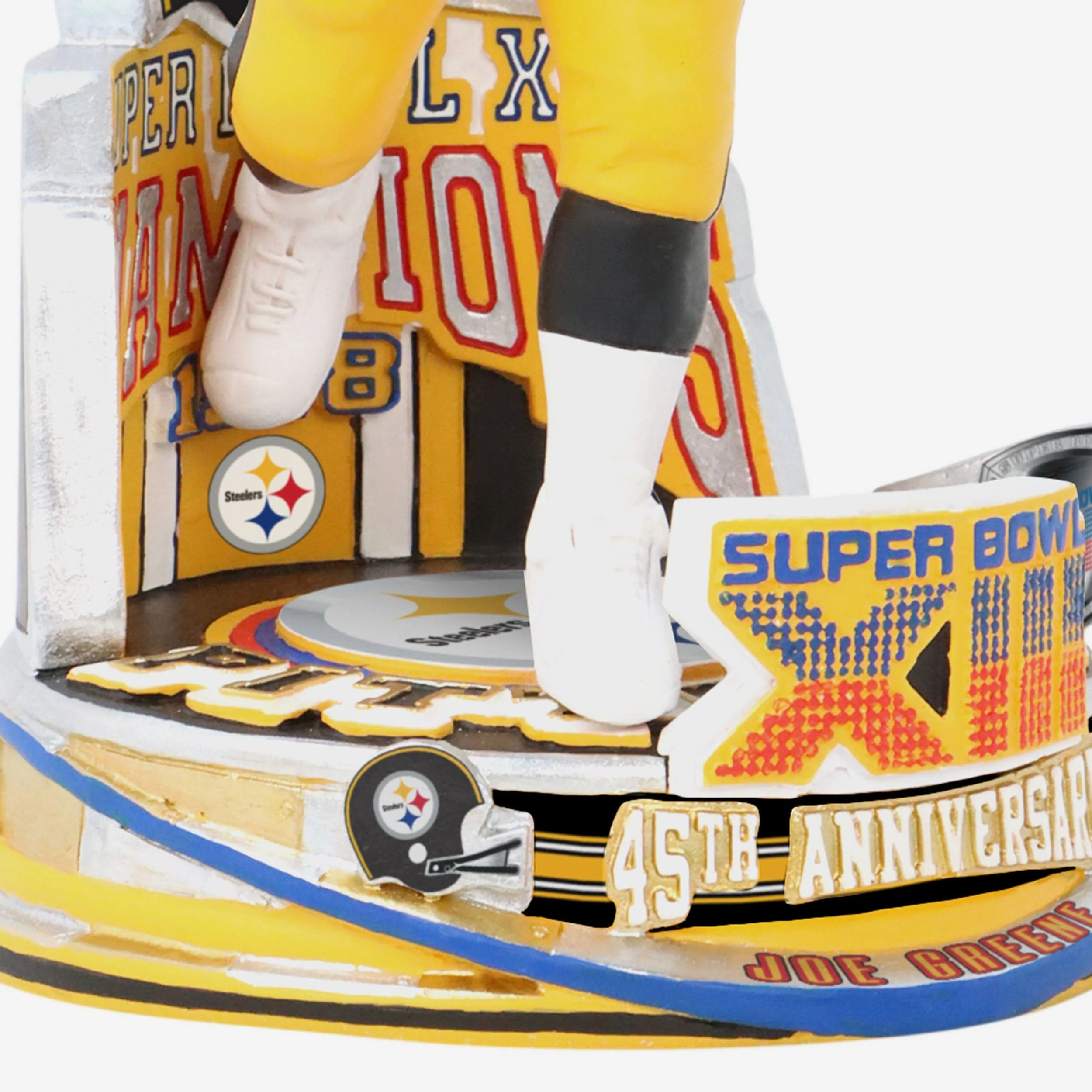 Joe Greene Pittsburgh Steelers Super Bowl XIII Champions 45th Anniversary Bobblehead - Image 3