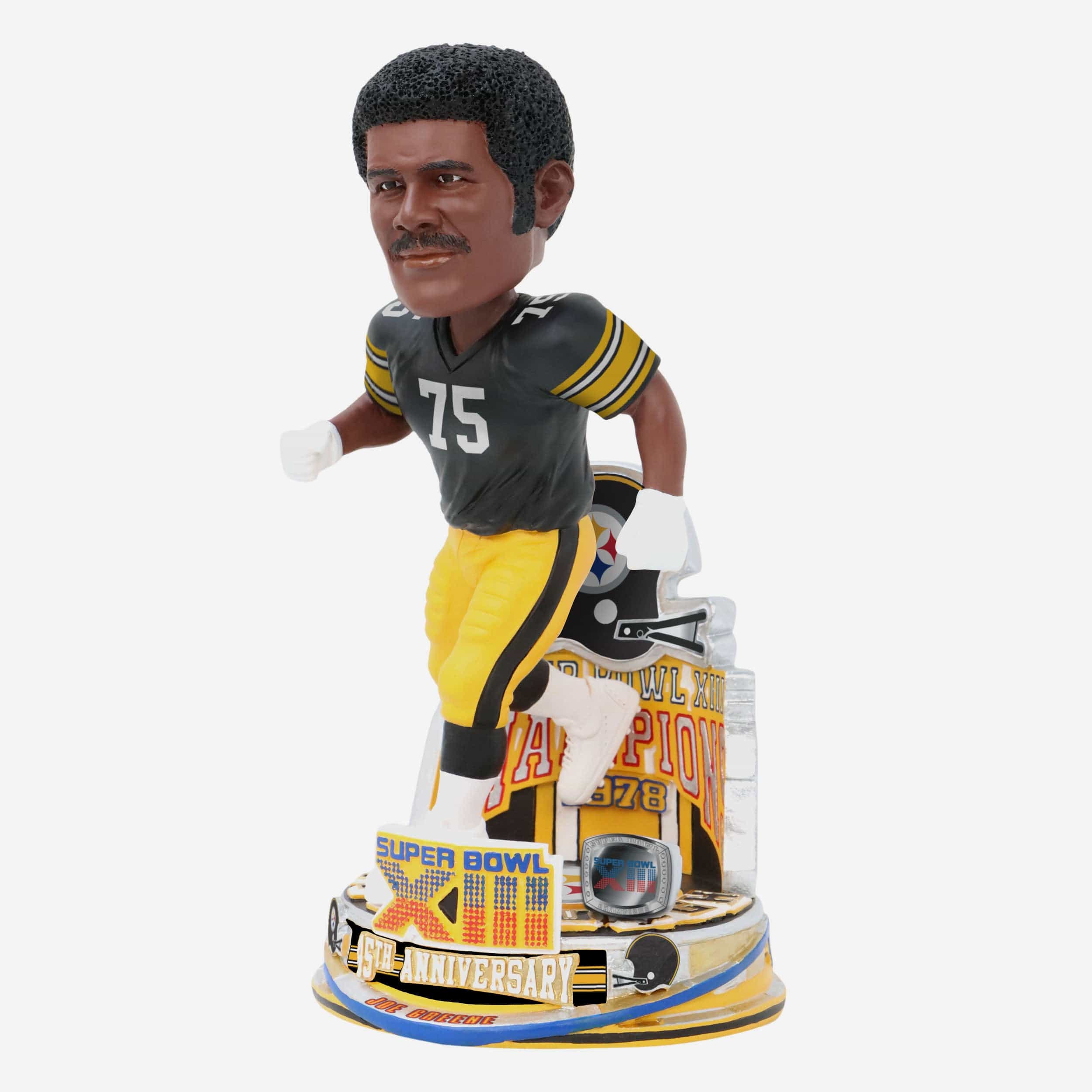 Joe Greene Pittsburgh Steelers Super Bowl XIII Champions 45th Anniversary Bobblehead - Image 4