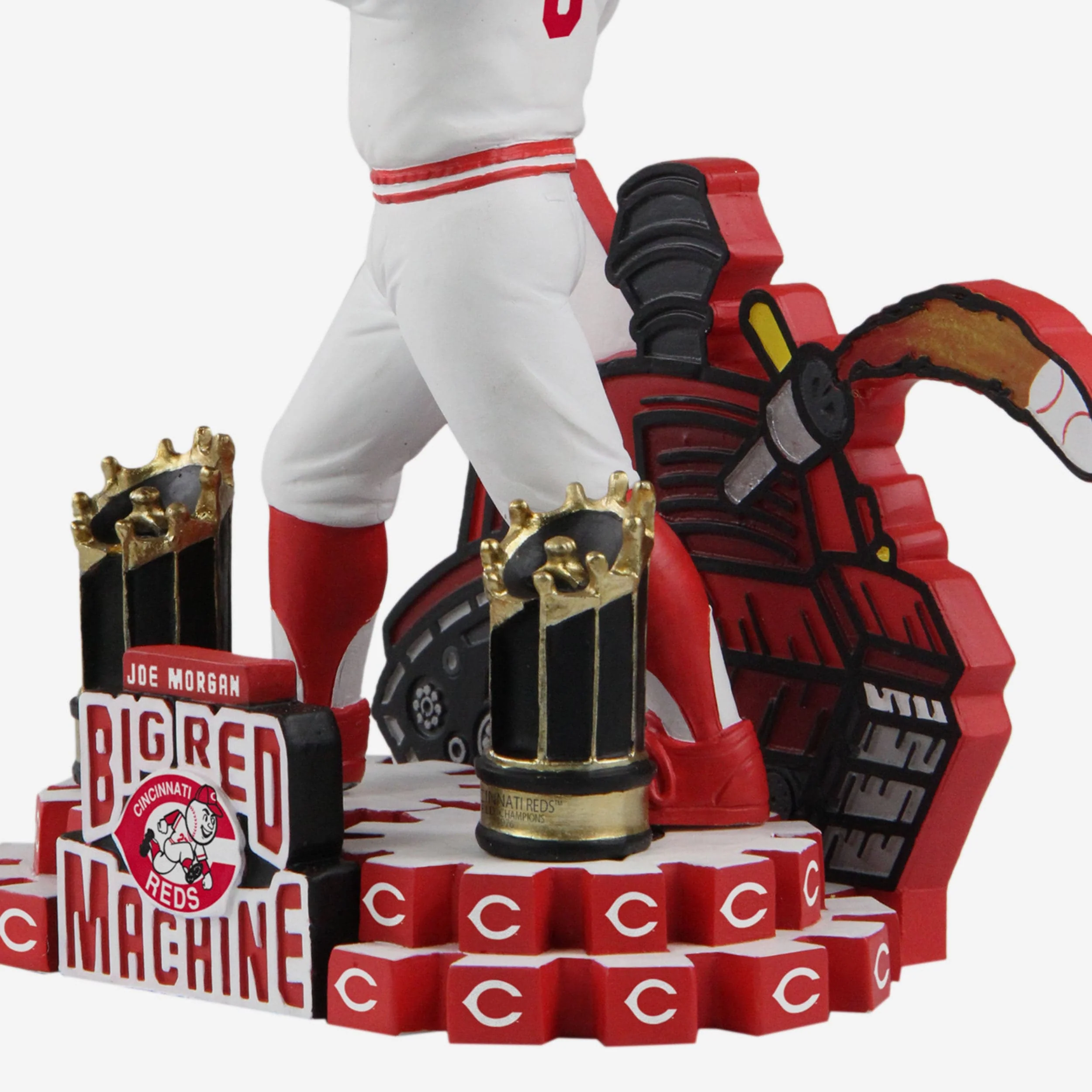 Joe Morgan Cincinnati Reds 1975-76 World Series Champions Big Red Machine Bobblehead - Image 3