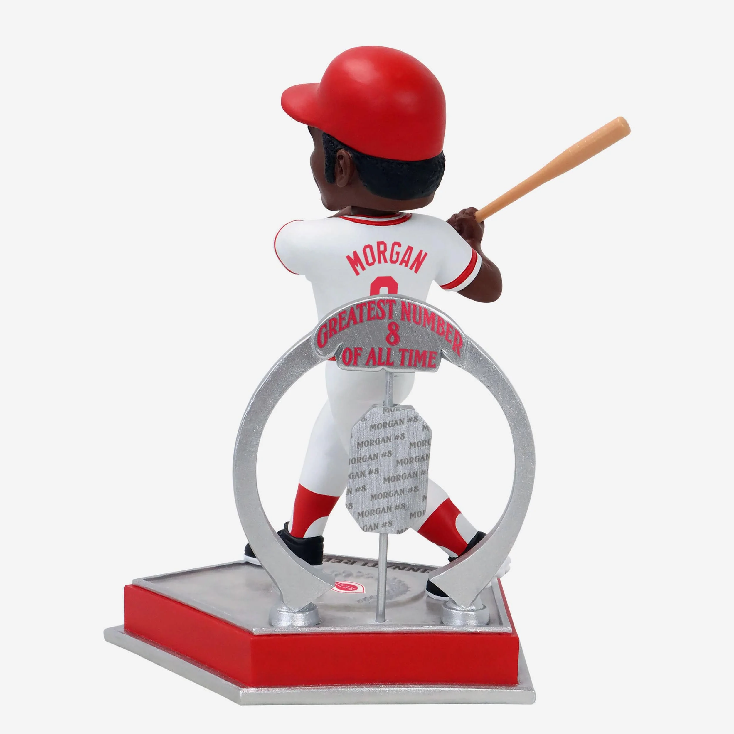 Joe Morgan Cincinnati Reds Legendary Number 8 Bobblehead - Image 5