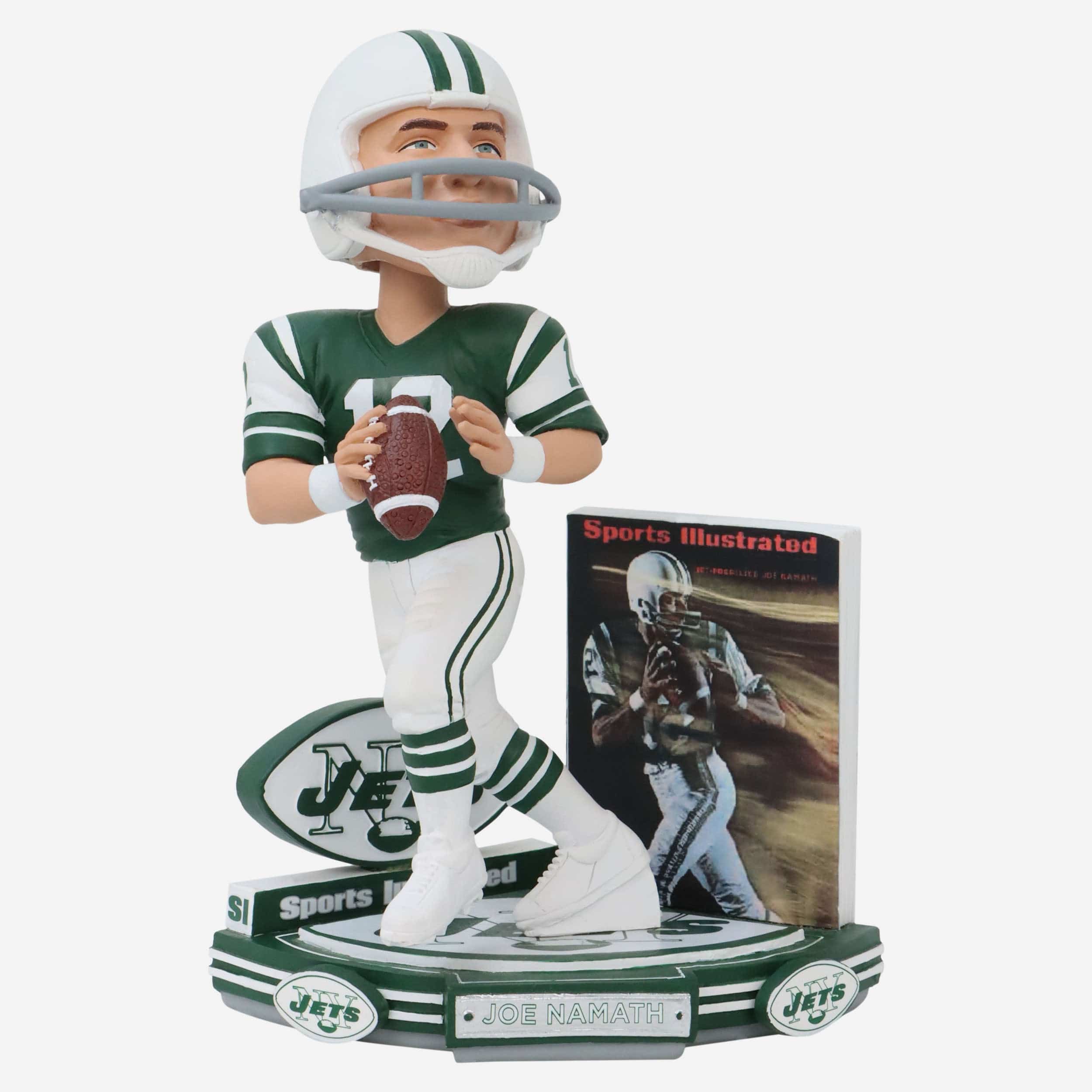 Joe Namath New York Jets Sports Illustrated Cover Bobblehead