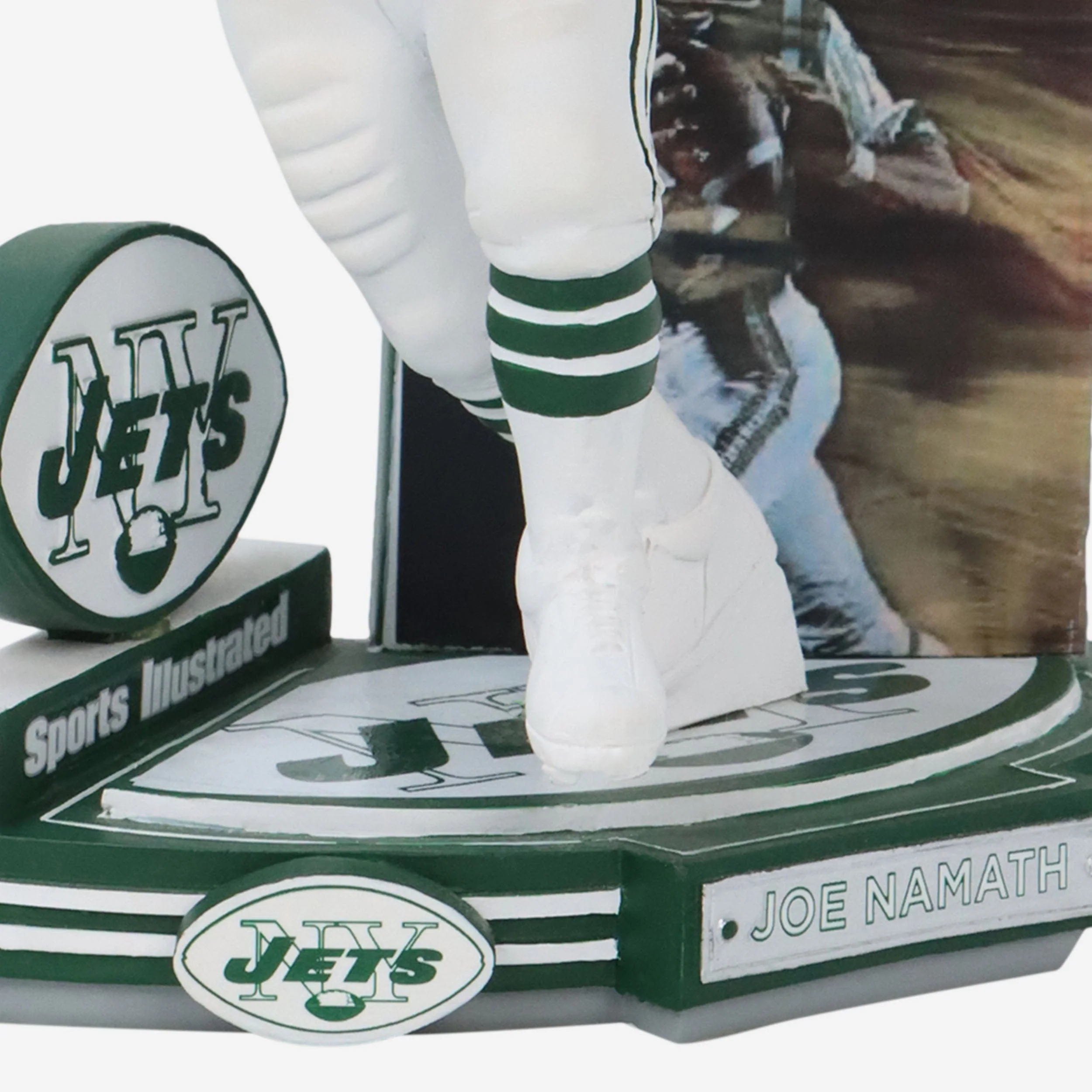 Joe Namath New York Jets Sports Illustrated Cover Bobblehead - Image 3