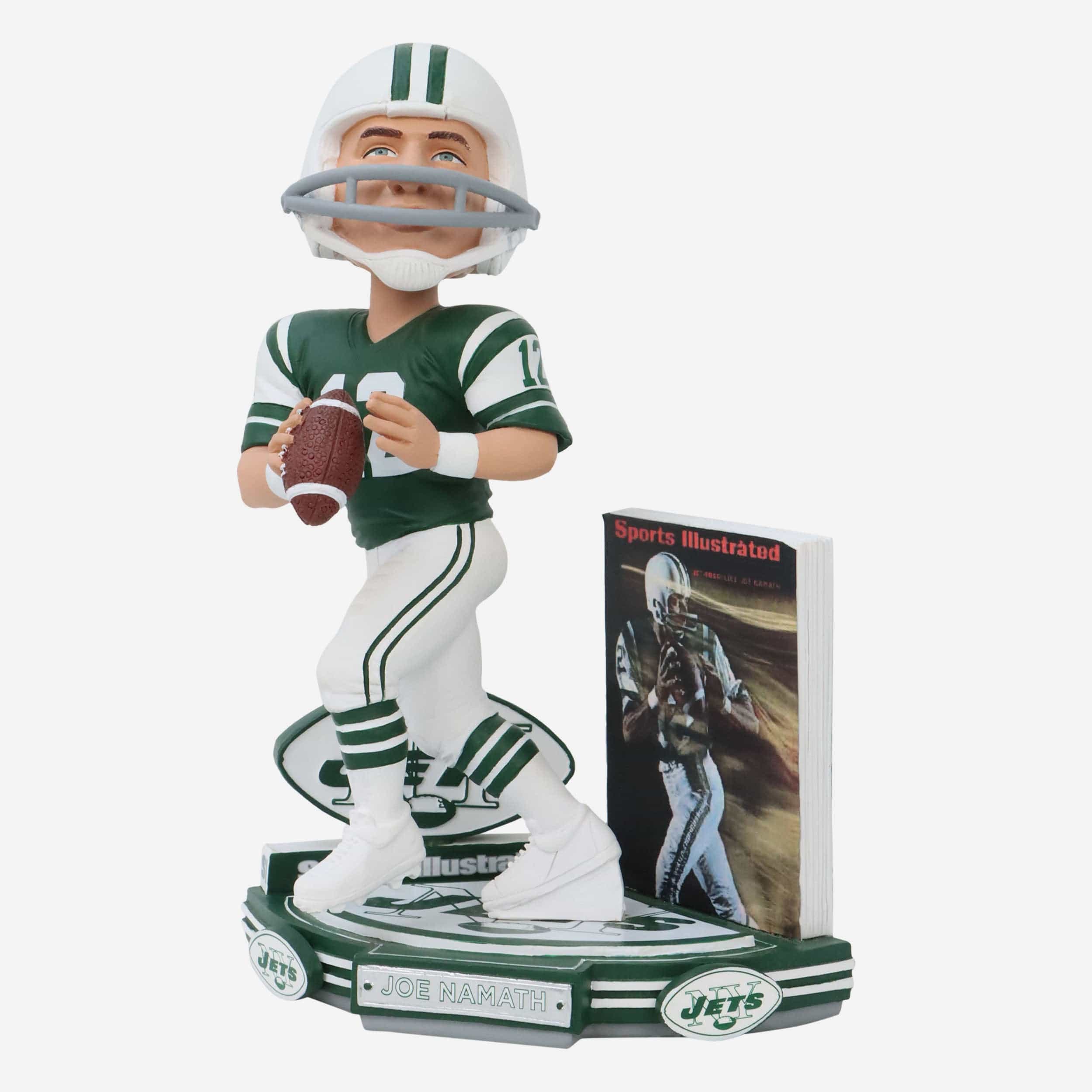 Joe Namath New York Jets Sports Illustrated Cover Bobblehead - Image 5