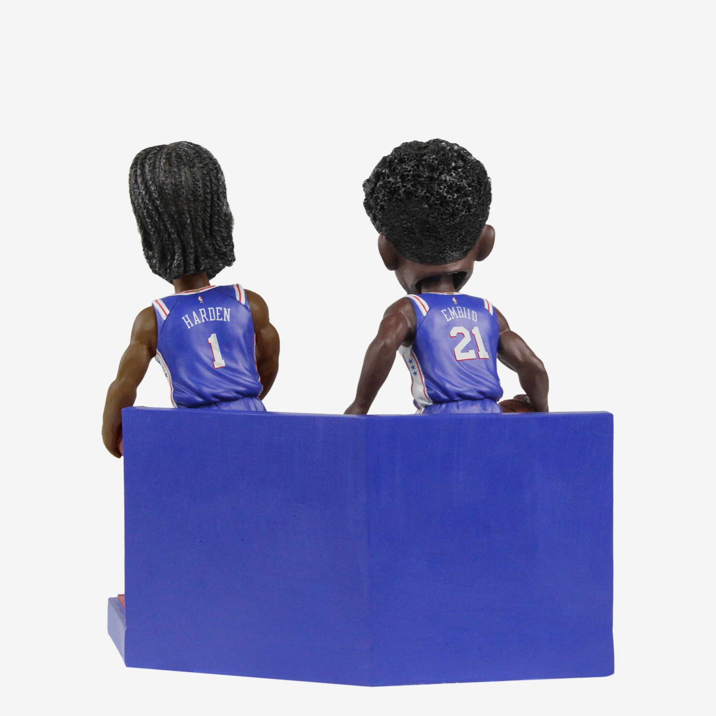 Joel Embiid & James Harden Philadelphia 76ers Bobblemate Dual Bobblehead - Image 6