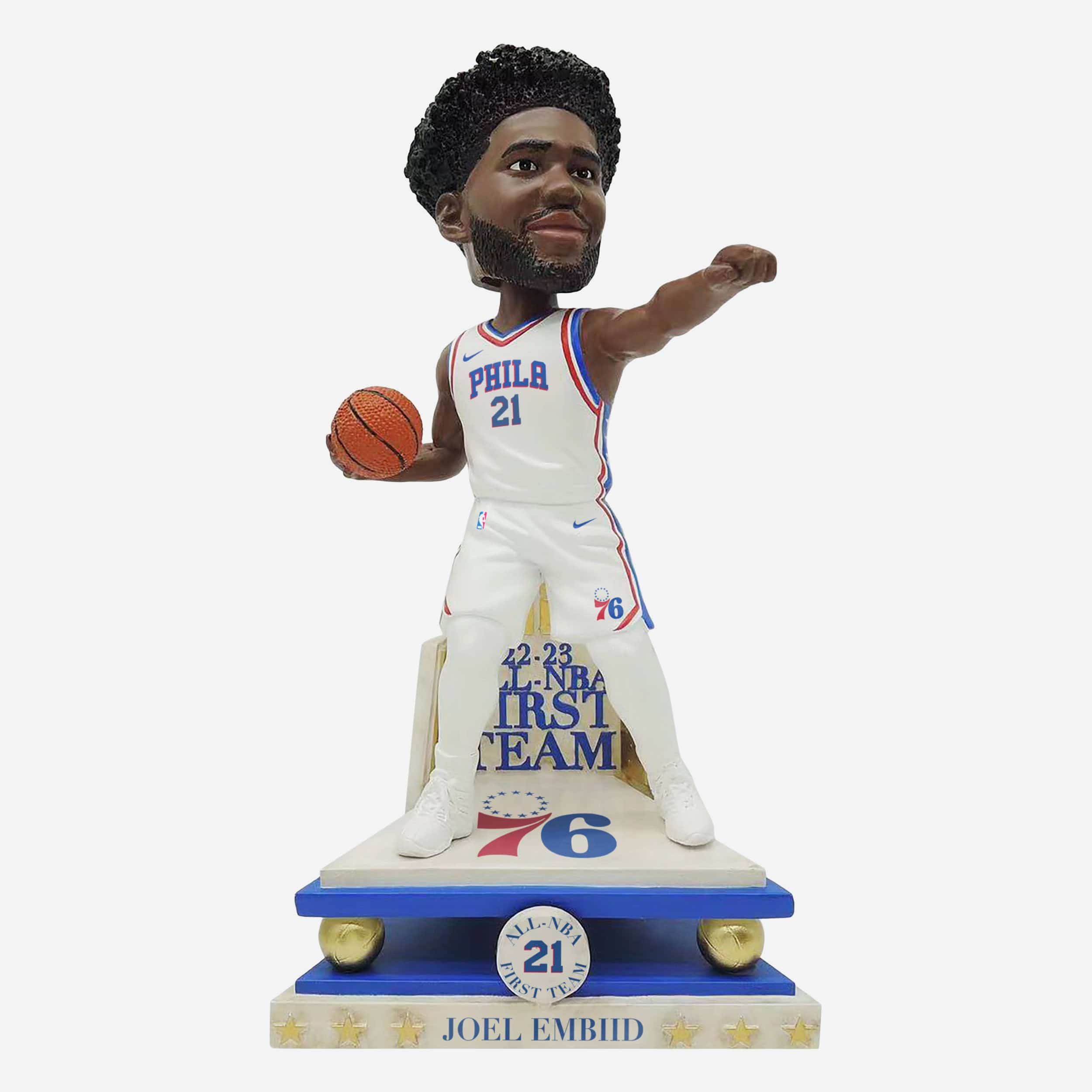 Joel Embiid Philadelphia 76ers 2023 All-NBA First Team Bobblehead