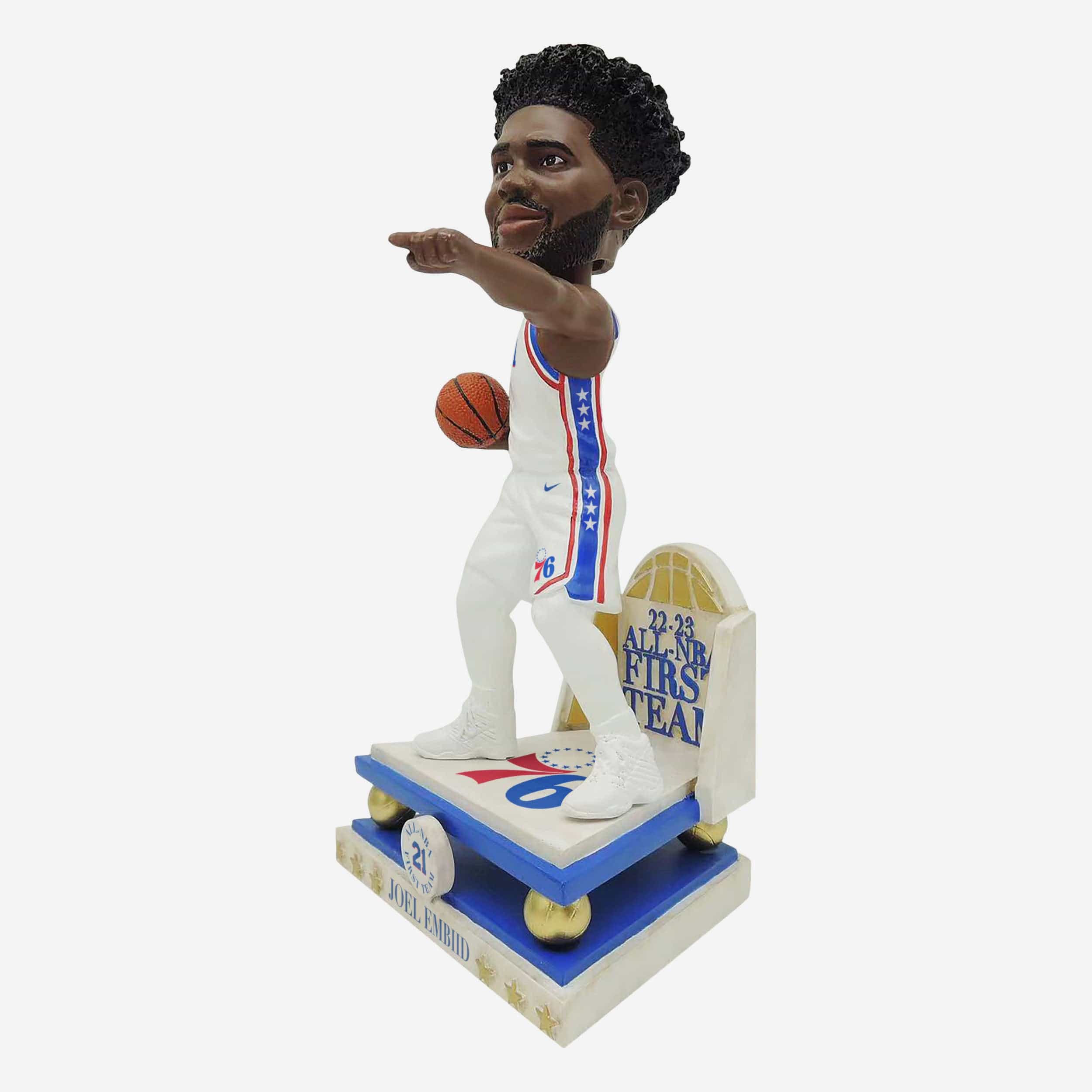 Joel Embiid Philadelphia 76ers 2023 All-NBA First Team Bobblehead - Image 3