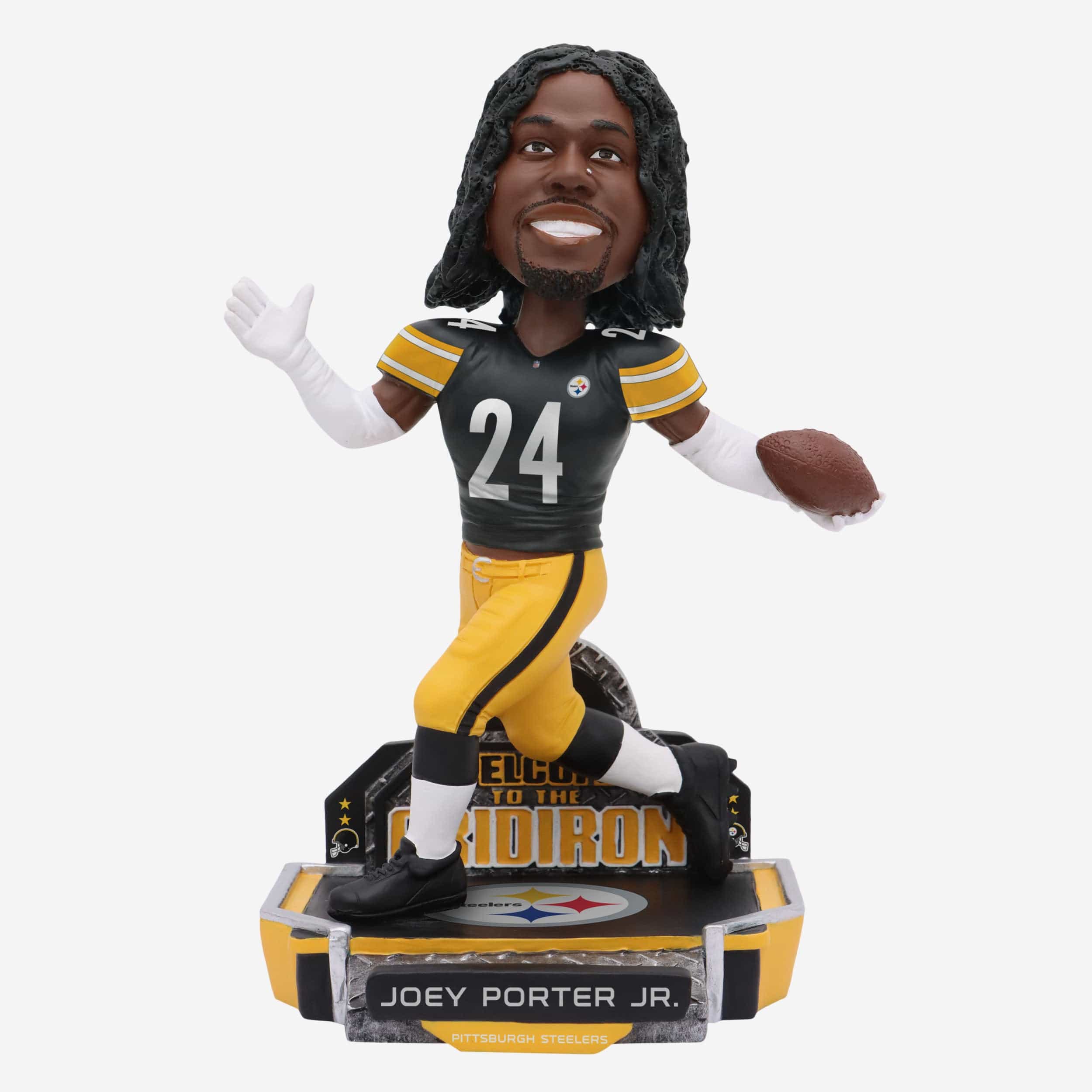 Joey Porter Jr Pittsburgh Steelers NFL 2023 Rookie Series Bobblehead