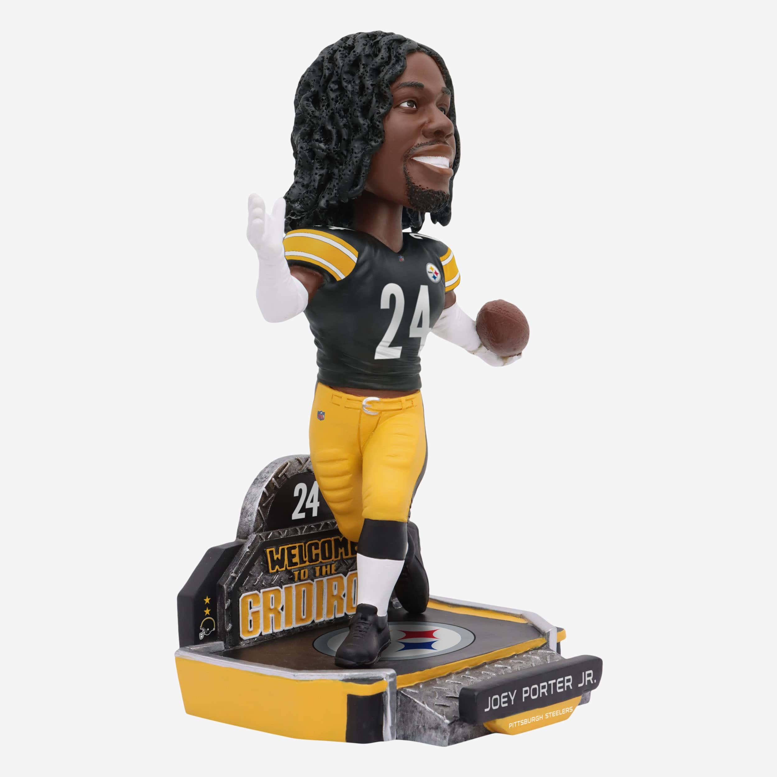 Joey Porter Jr Pittsburgh Steelers NFL 2023 Rookie Series Bobblehead - Image 4
