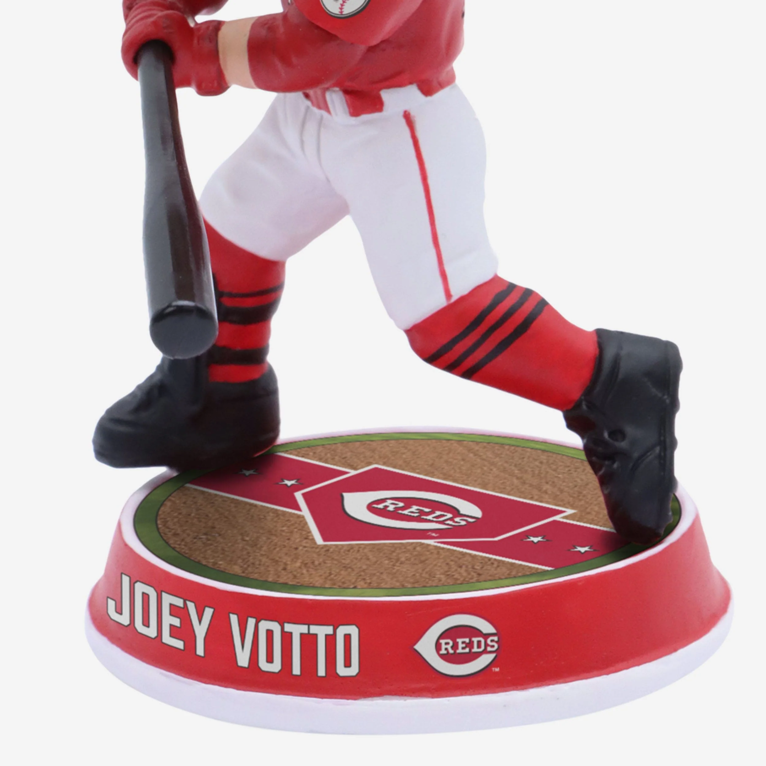 Joey Votto Cincinnati Reds Alternate Uniform Field Stripe Mini Bighead Bobblehead - Image 3
