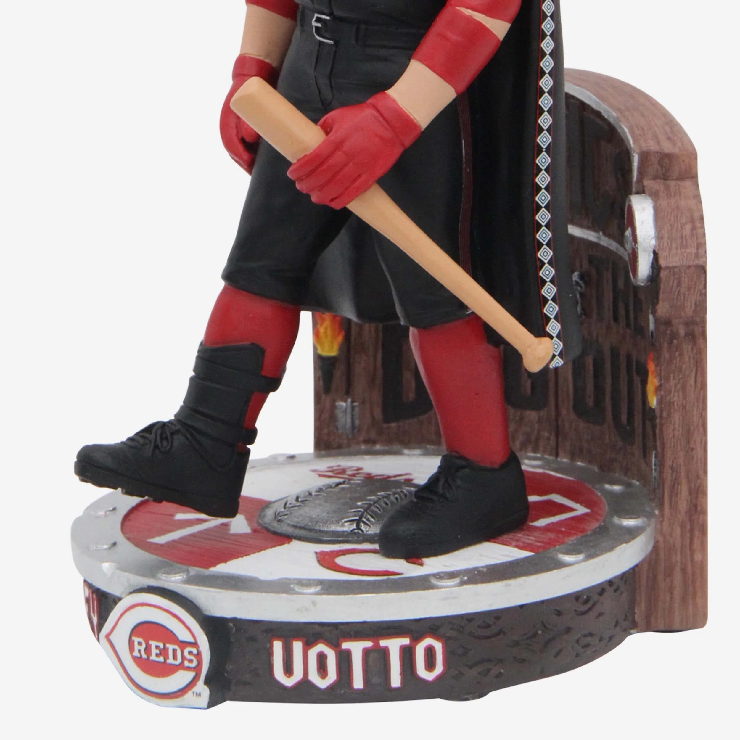 Joey Votto Cincinnati Reds City Connect Viking Hat Home Run Celebration Bobblehead - Image 3