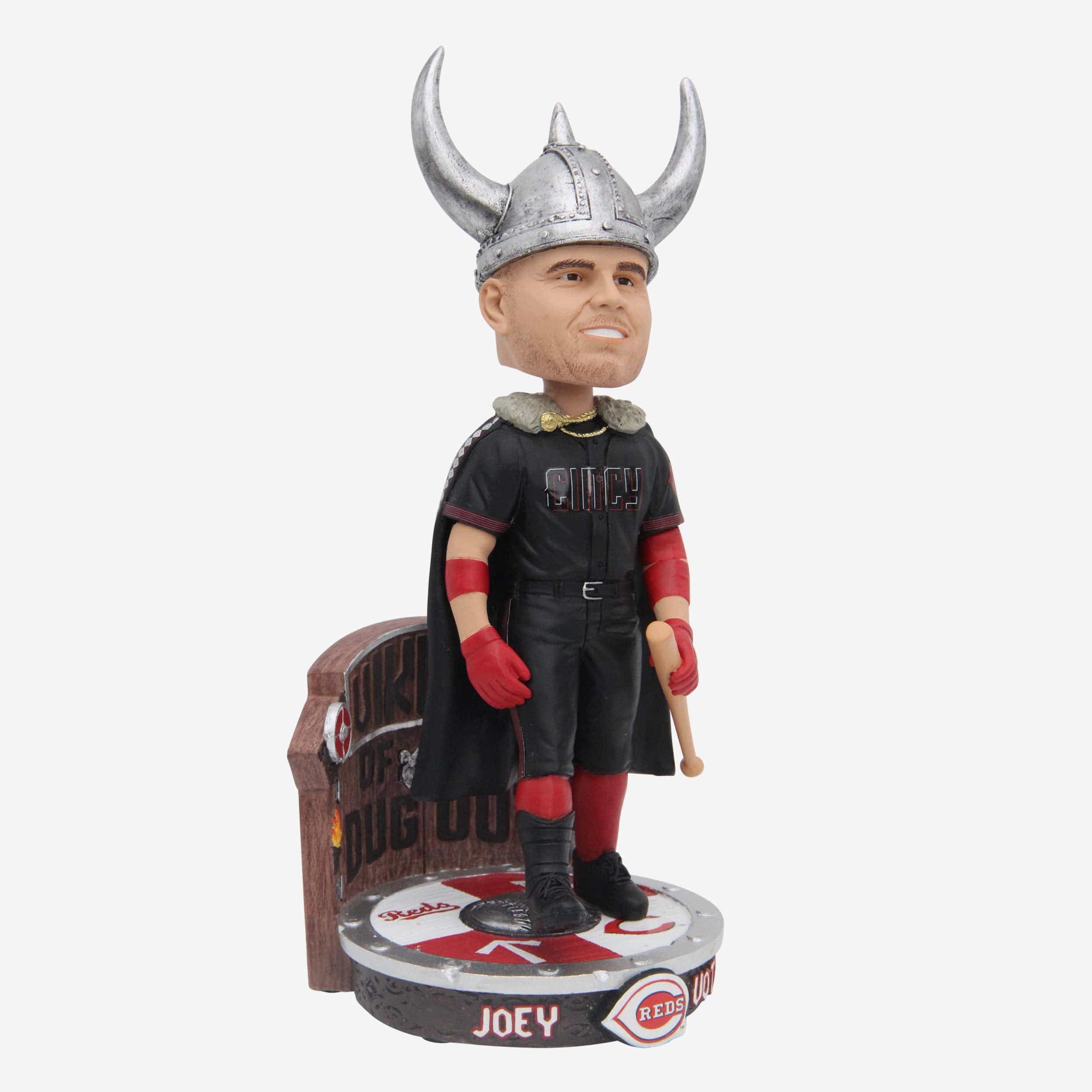 Joey Votto Cincinnati Reds City Connect Viking Hat Home Run Celebration Bobblehead - Image 4