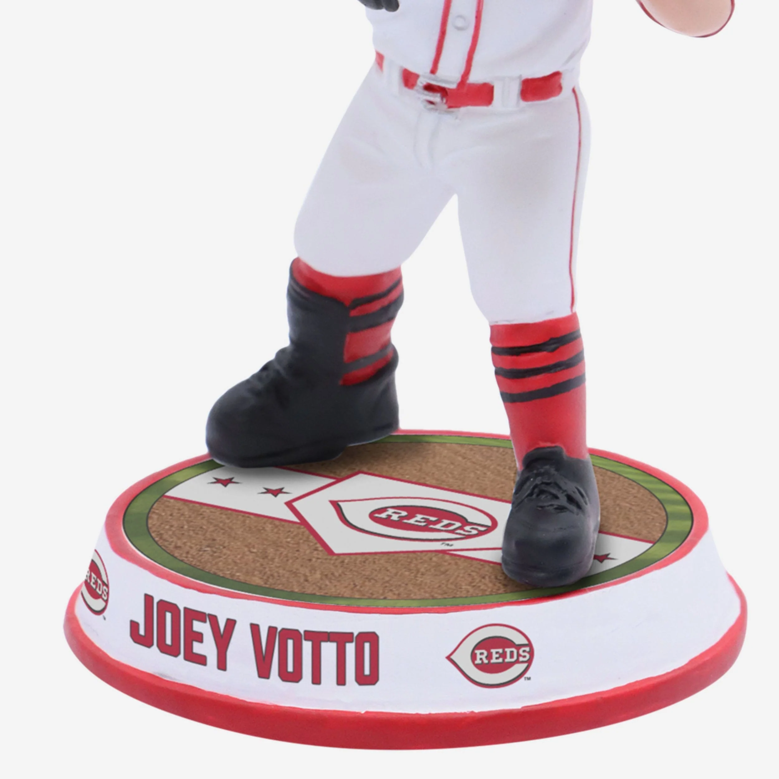 Joey Votto Cincinnati Reds Field Stripe Mini Bighead Bobblehead - Image 3