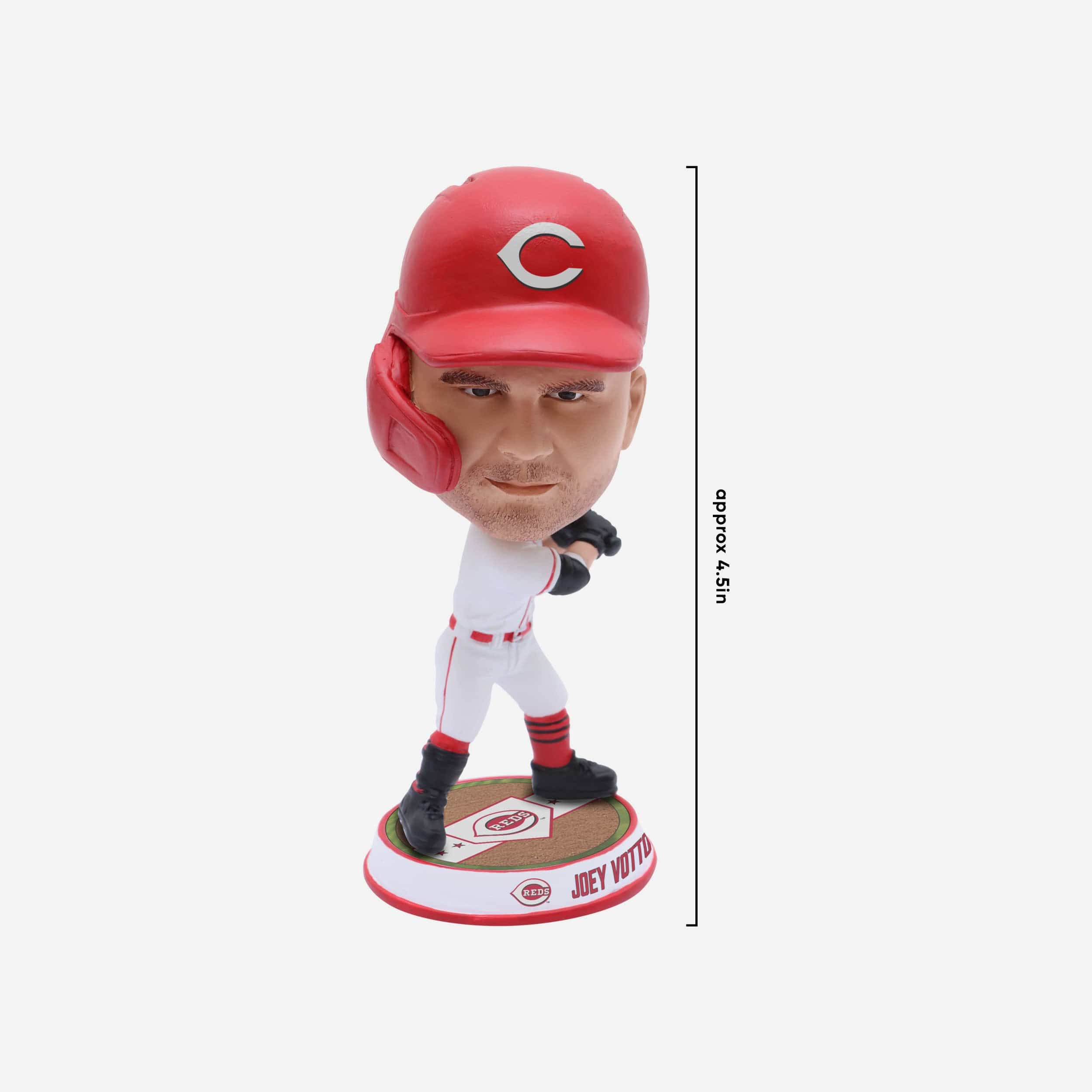 Joey Votto Cincinnati Reds Field Stripe Mini Bighead Bobblehead - Image 4