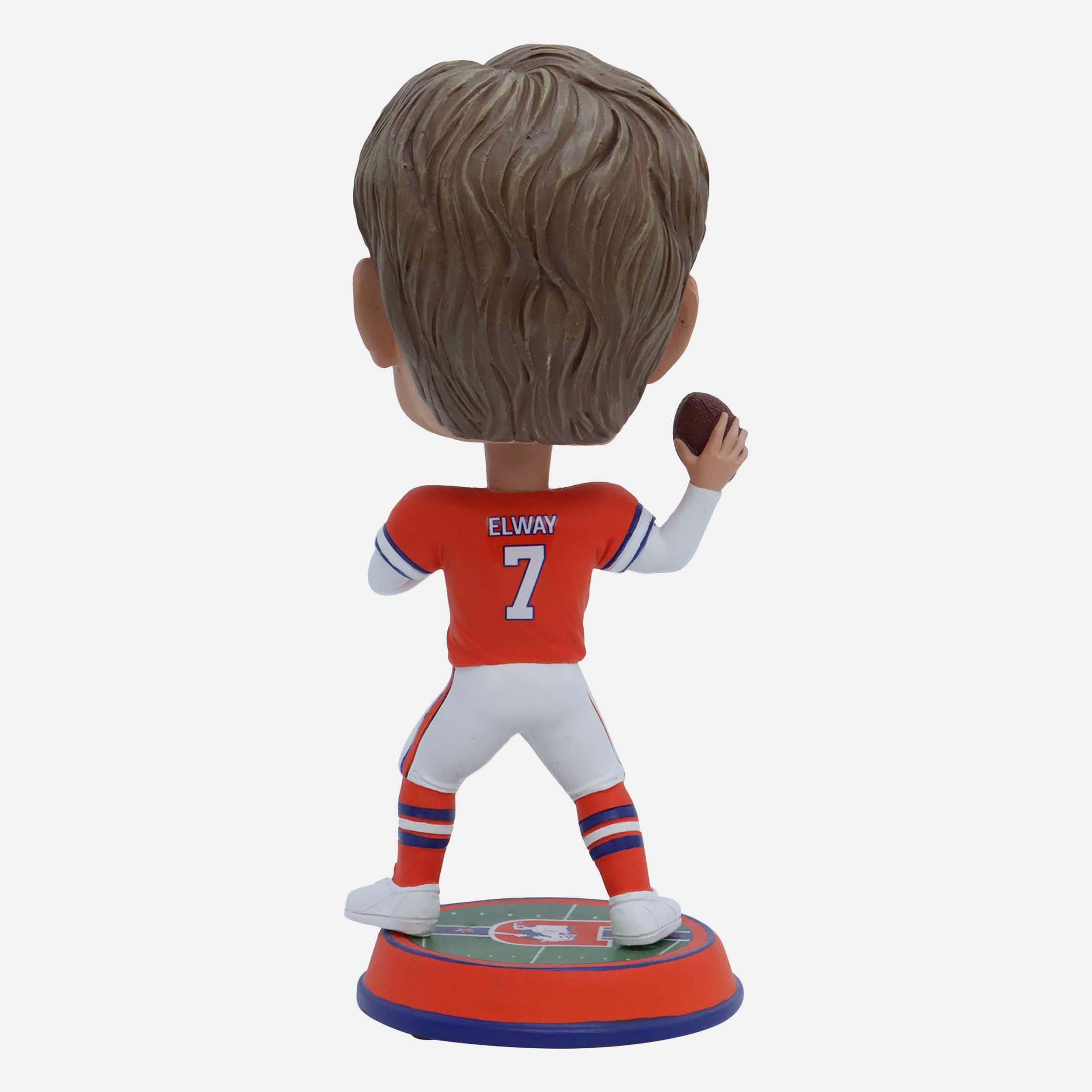 John Elway Denver Broncos Field Stripe Bighead Bobblehead - Image 5