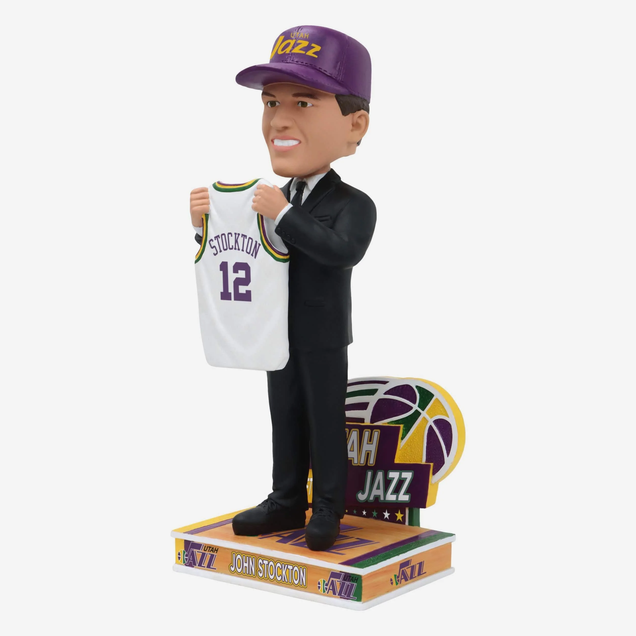John Stockton Utah Jazz 1984 Draft Pick Bobblehead - Image 4