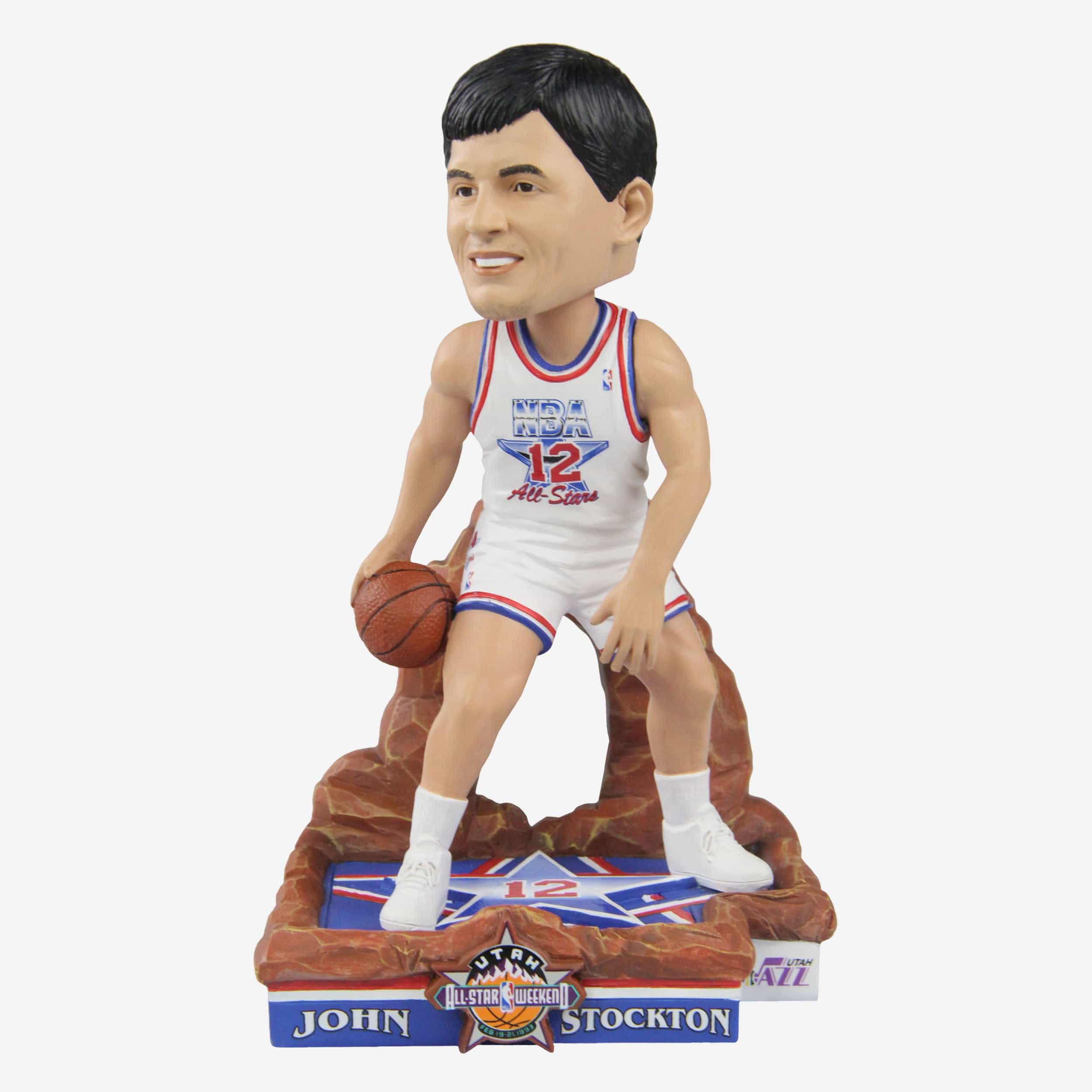 John Stockton Utah Jazz 1993 NBA All-Star Bobblehead