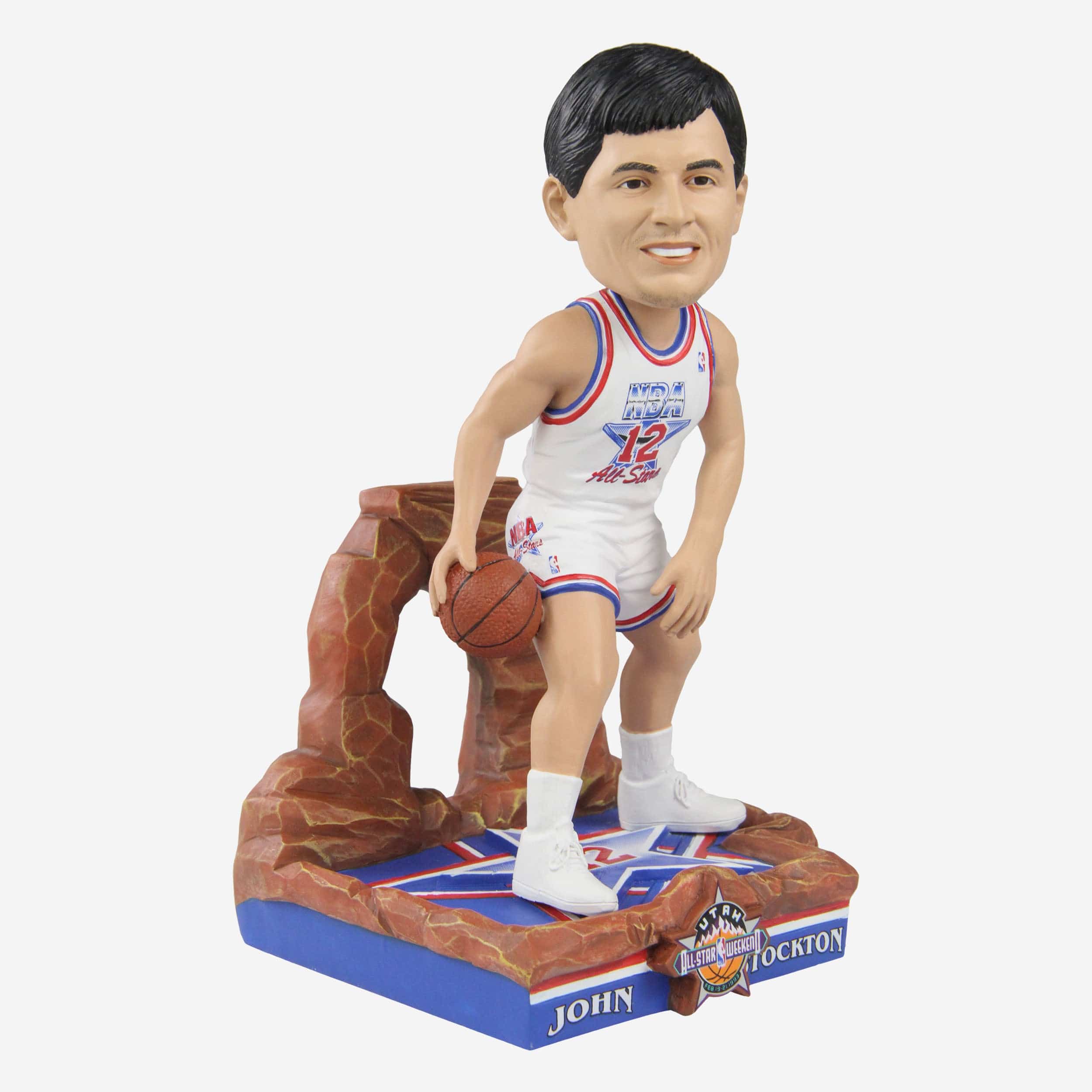 John Stockton Utah Jazz 1993 NBA All-Star Bobblehead - Image 4