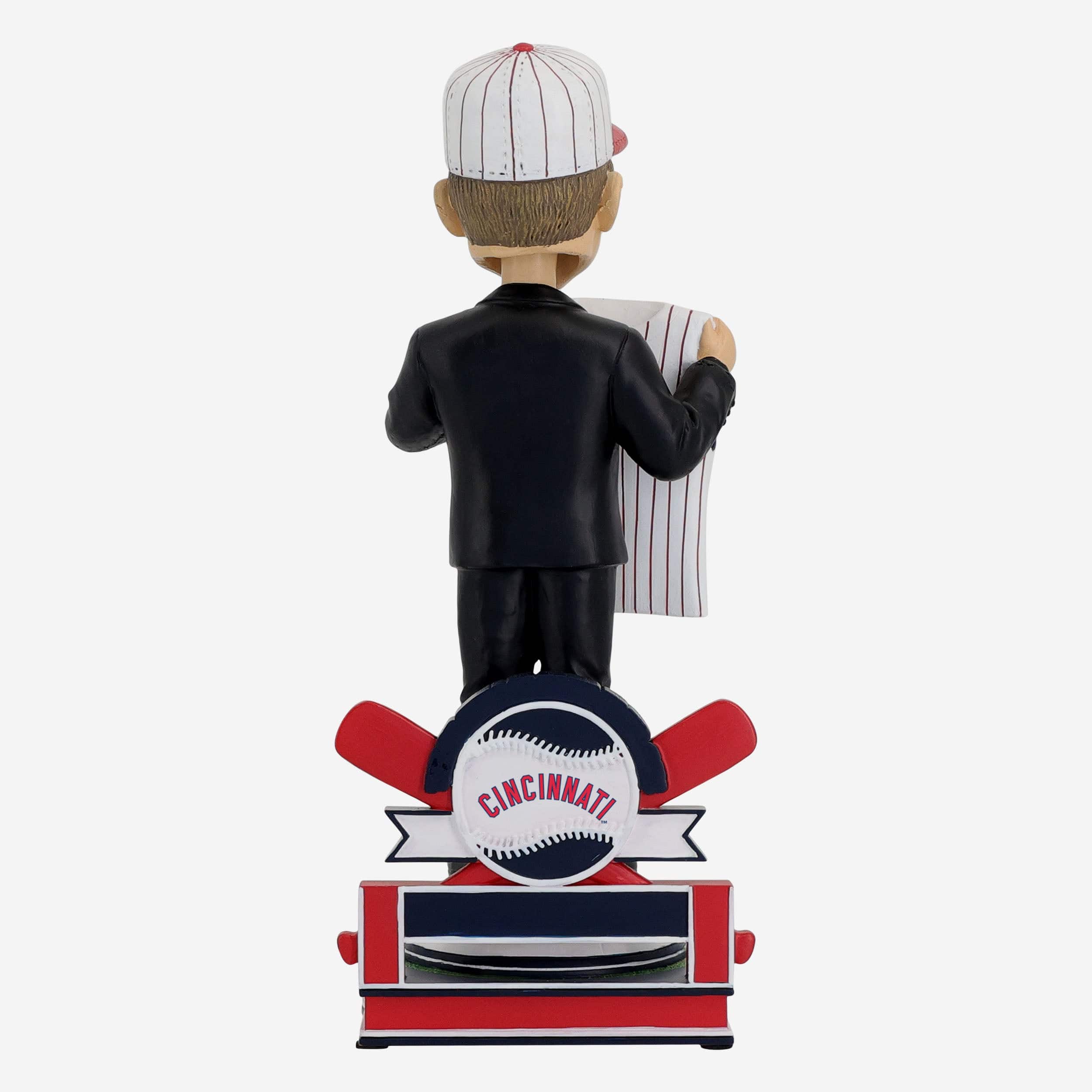 Johnny Bench Cincinnati Reds 1965 Draft Pick Bobblehead - Image 5