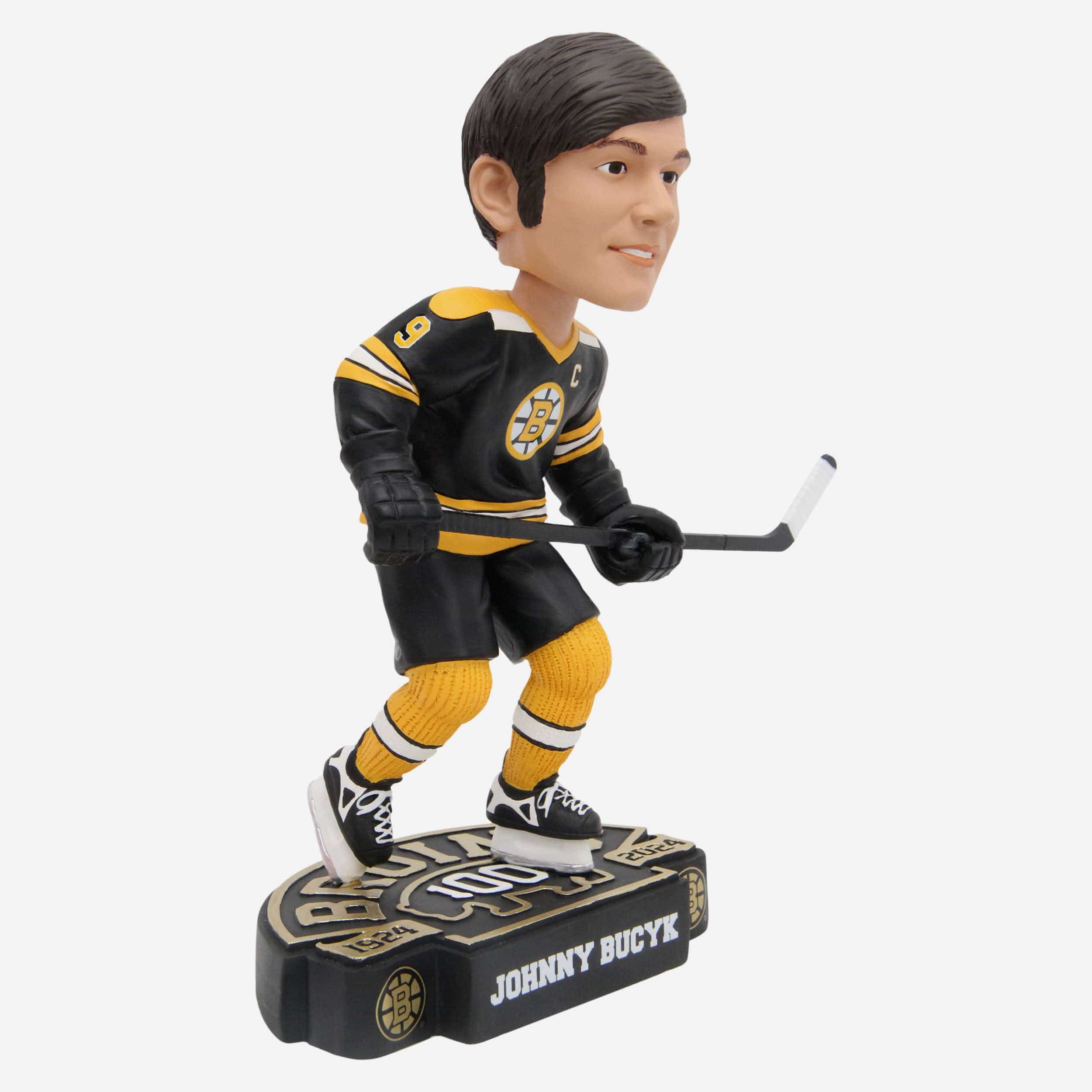 Johnny Bucyk Boston Bruins 100th Anniversary Bobblehead - Image 4