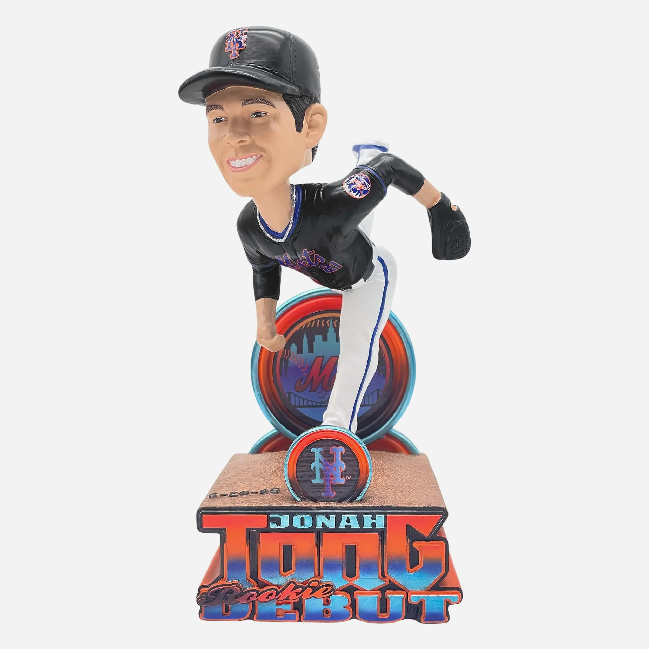 Jonah Tong New York Mets Major League Debut Bobblehead