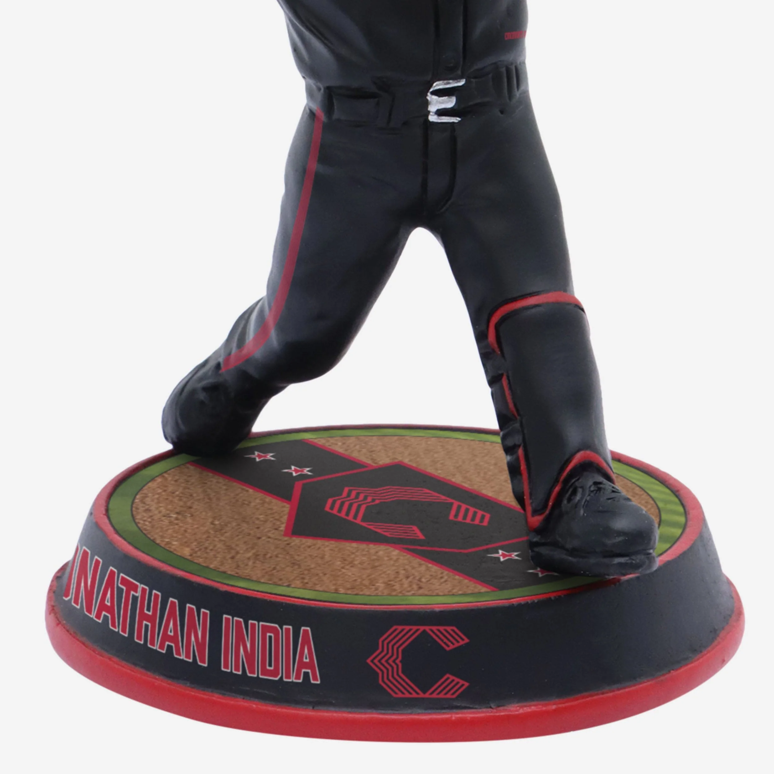 Jonathan India Cincinnati Reds 2023 City Connect Field Stripe Mini Bighead Bobblehead - Image 3