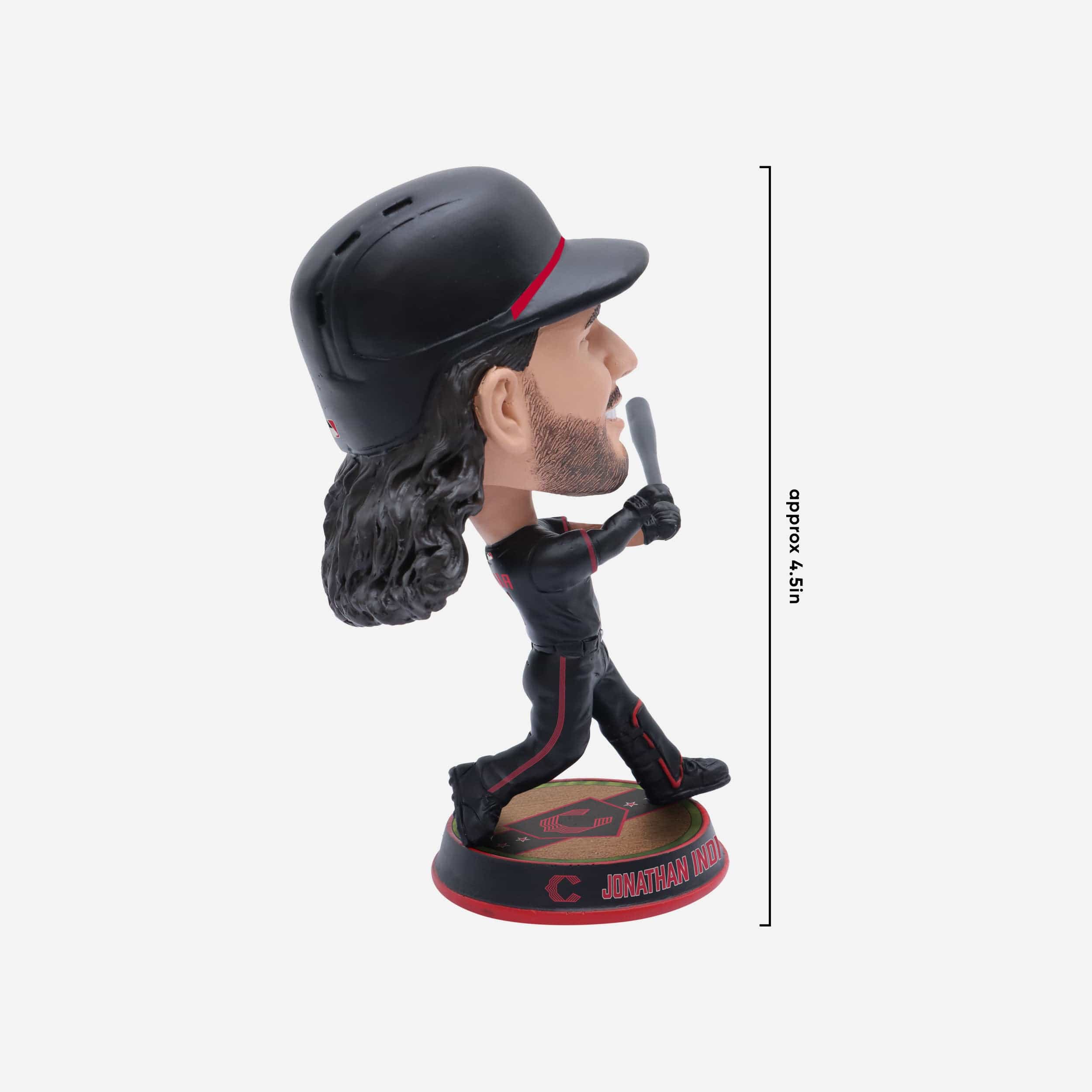 Jonathan India Cincinnati Reds 2023 City Connect Field Stripe Mini Bighead Bobblehead - Image 4