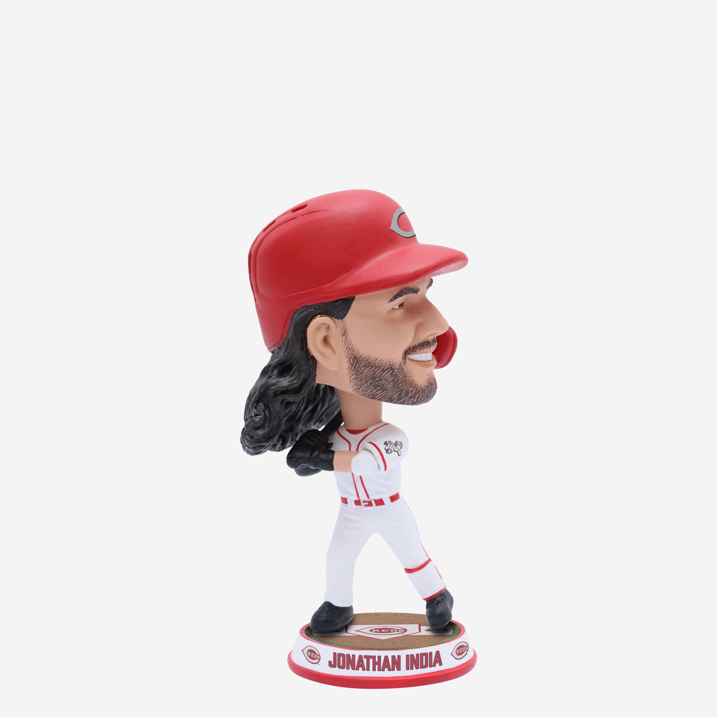 Jonathan India Cincinnati Reds Field Stripe Mini Bighead Bobblehead