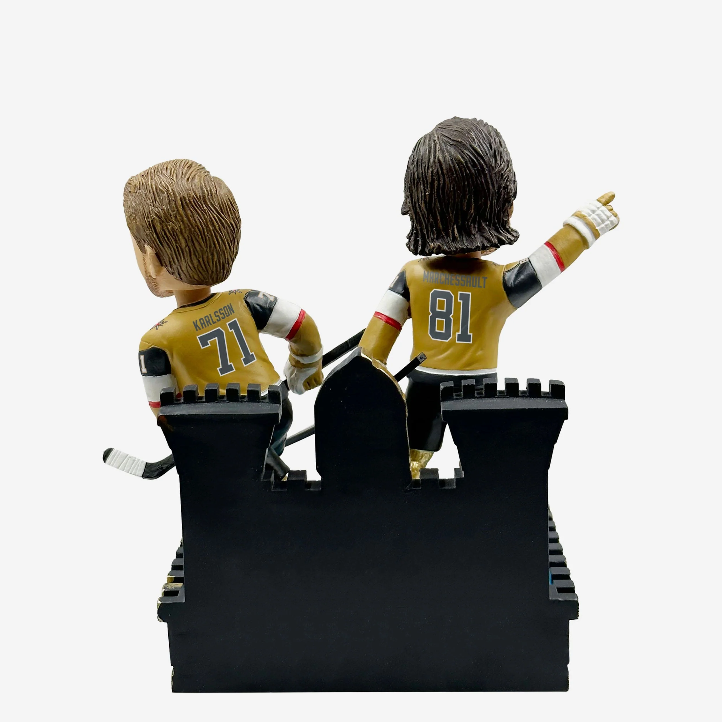 Jonathan Marchessault & William Karlsson Vegas Golden Knights 2023 Stanley Cup Champions Fortress Dual Bobblehead - Image 6