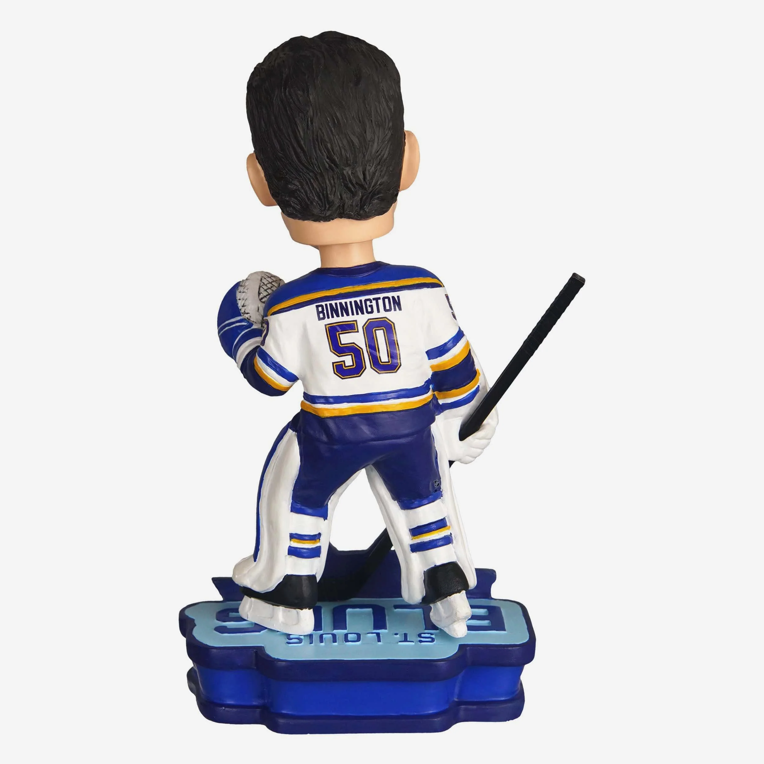 Jordan Binnington St Louis Blues Franchise Win Record Bobblehead - Image 5