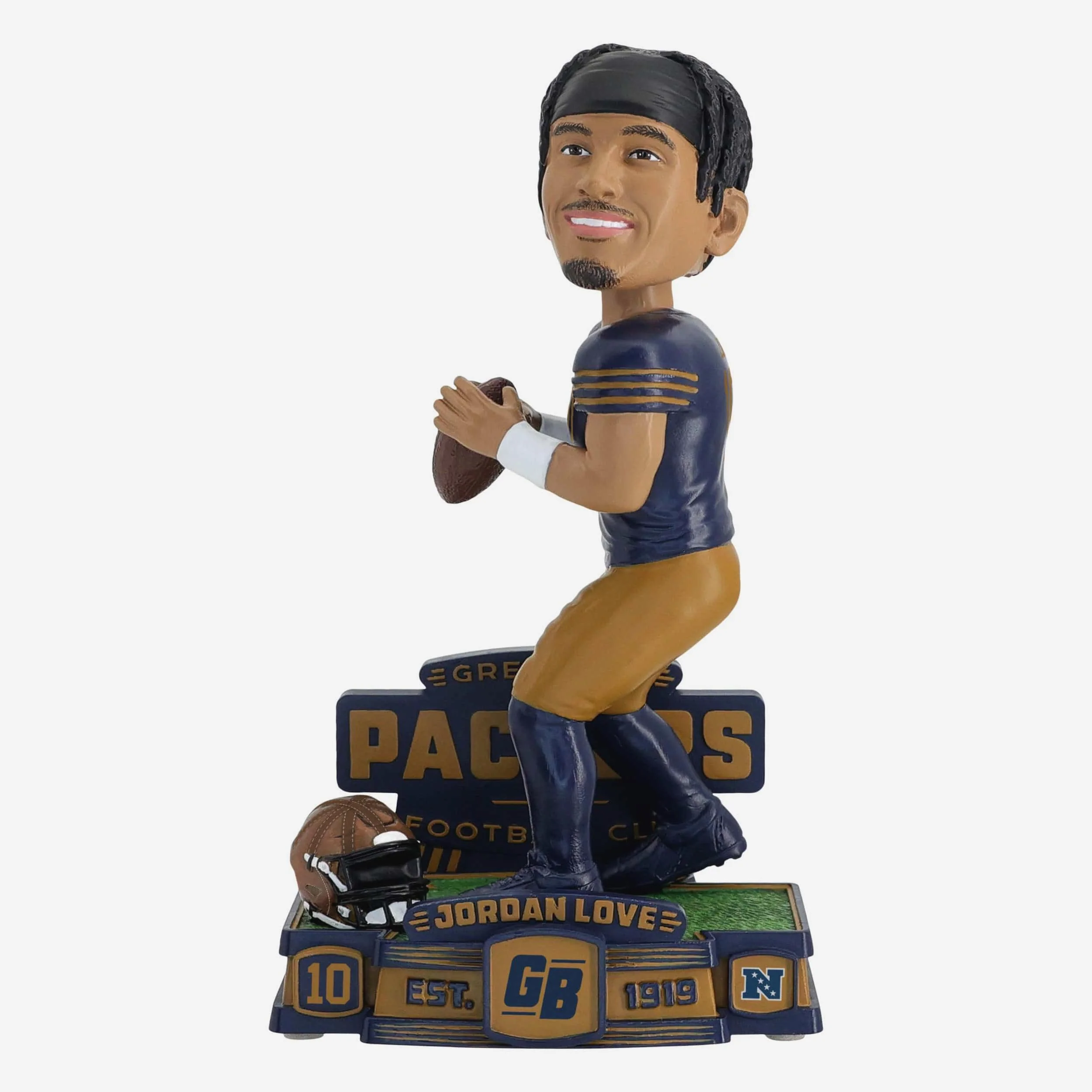 Jordan Love Green Bay Packers Alternate Uniform Bobblehead