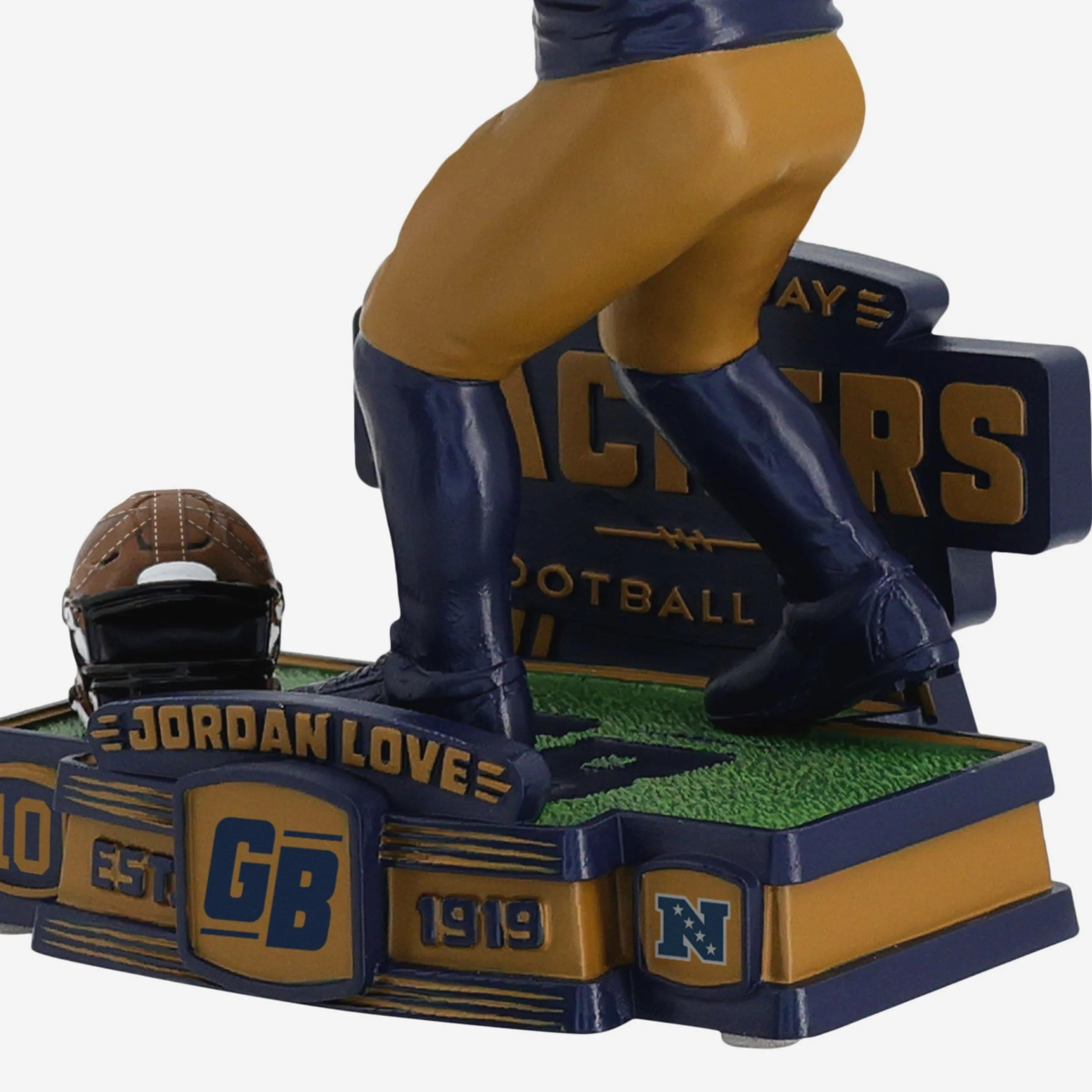 Jordan Love Green Bay Packers Alternate Uniform Bobblehead - Image 3