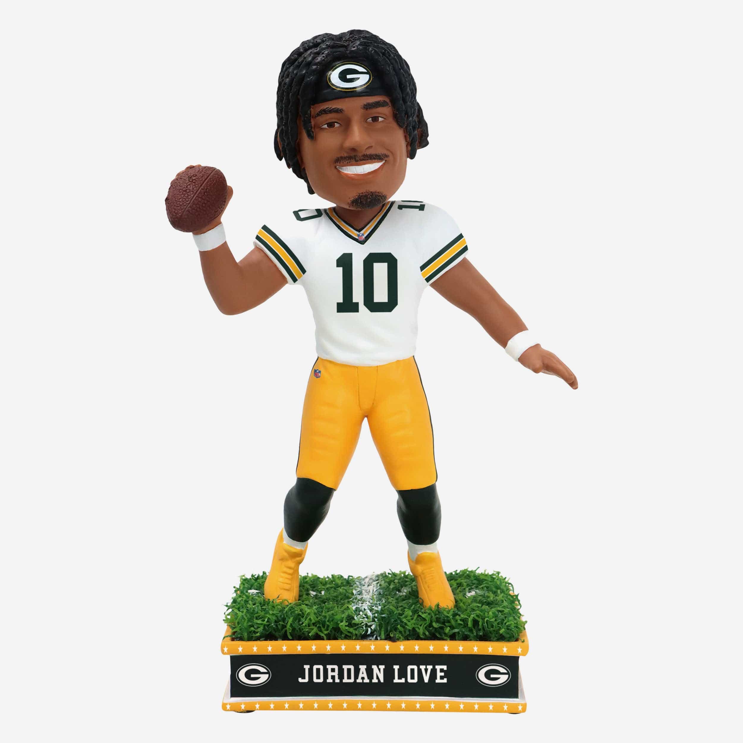 Jordan Love Green Bay Packers Field Star Bobblehead