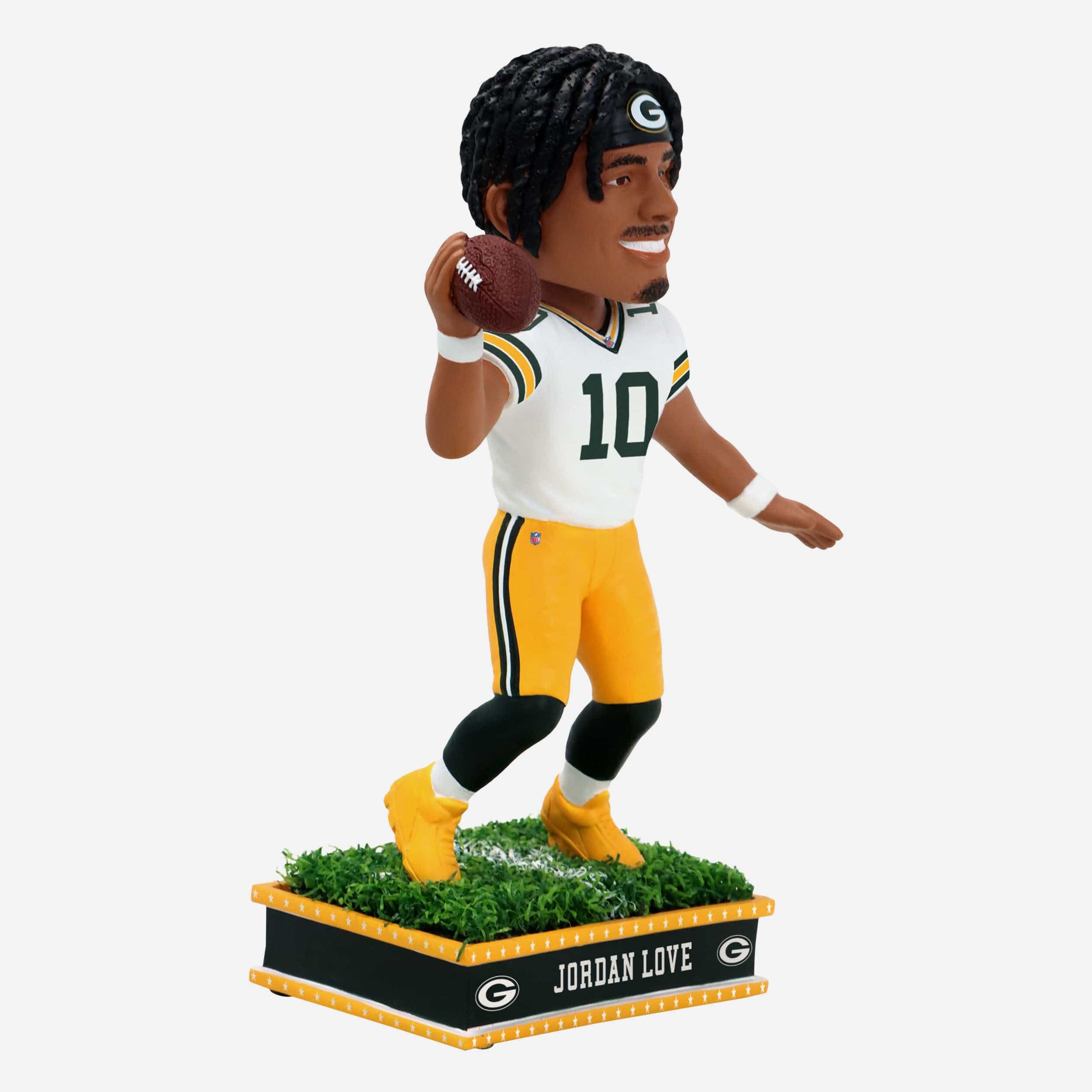 Jordan Love Green Bay Packers Field Star Bobblehead - Image 4