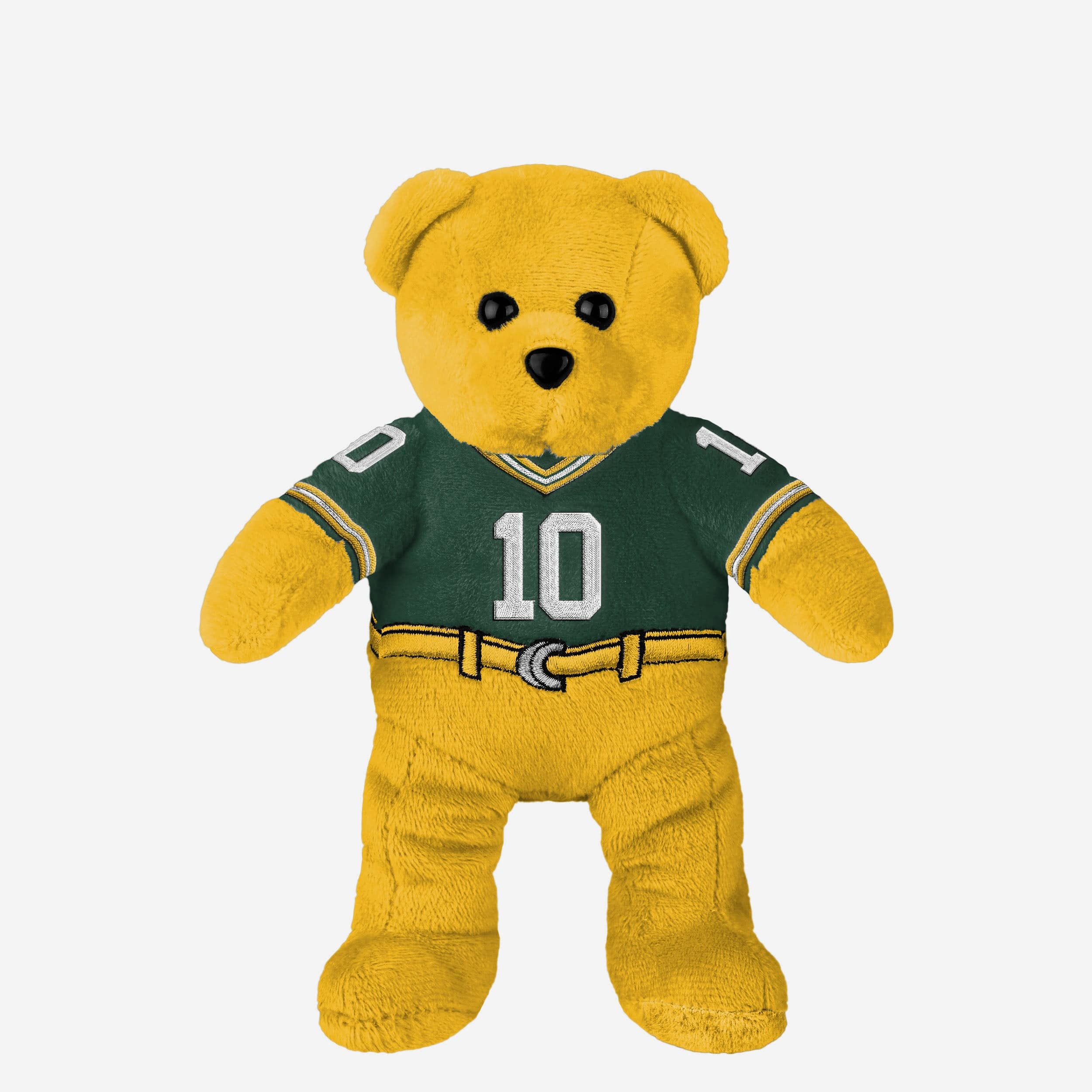 Jordan Love Green Bay Packers Team Beans Embroidered Player Bear