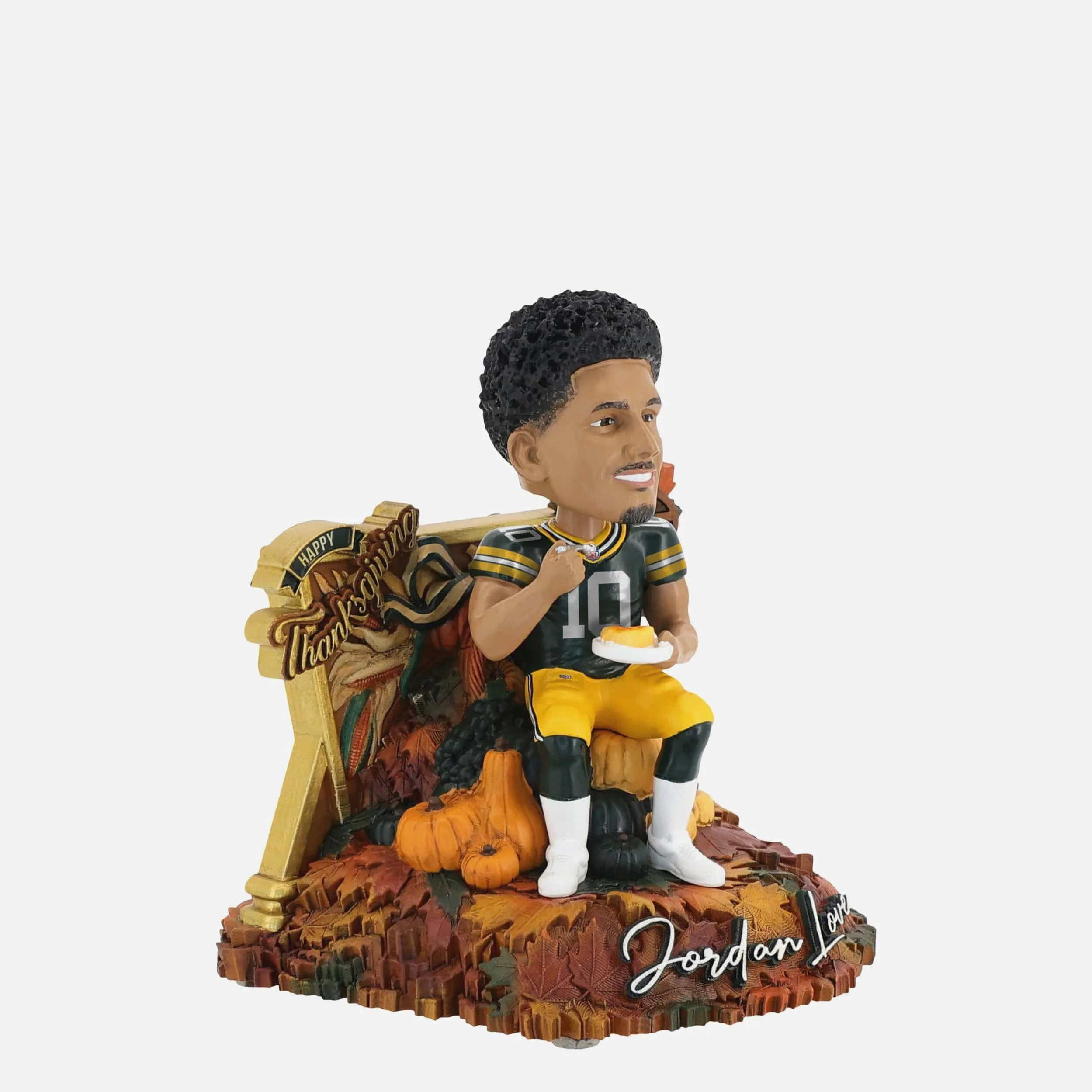 Jordan Love Green Bay Packers Thanksgiving Day Bobblehead - Image 4