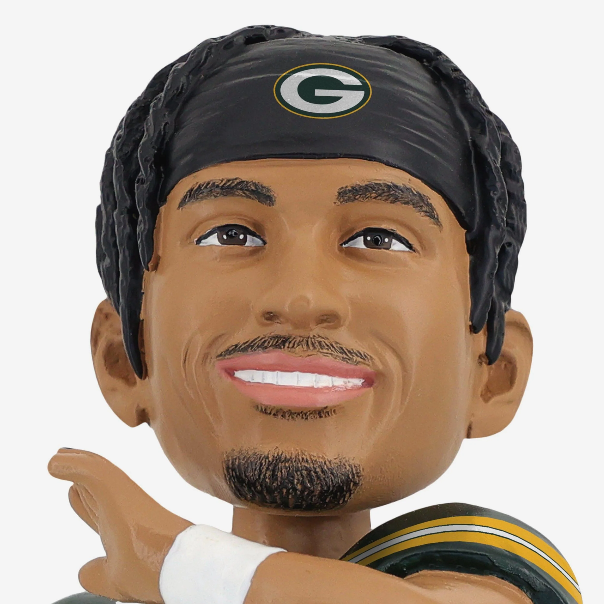 Jordan Love Green Bay Packers The Bay of Green & Gold Bobblehead - Image 2