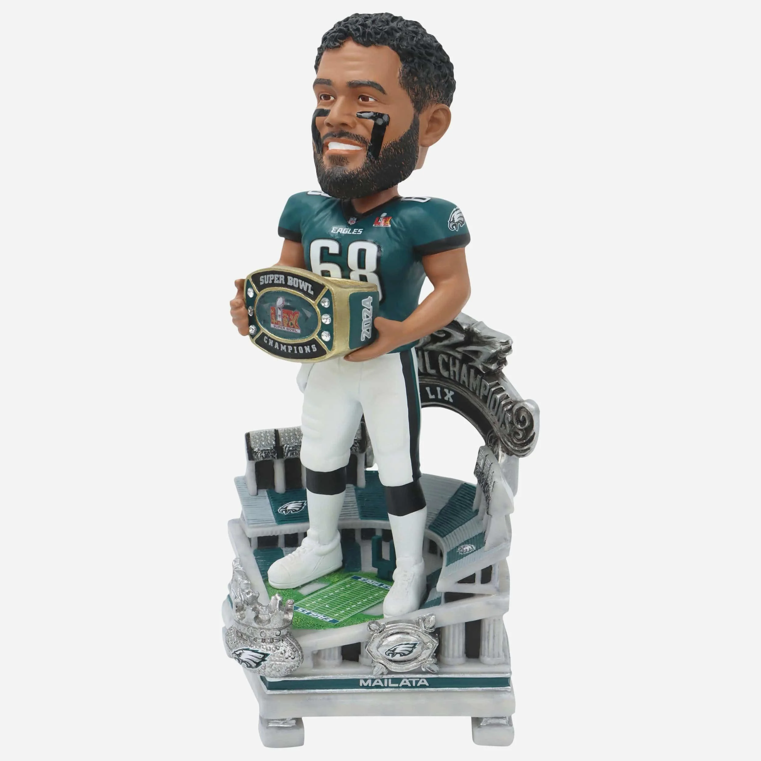 Jordan Mailata Philadelphia Eagles Super Bowl LIX Champions Celebration Bobblehead - Image 4