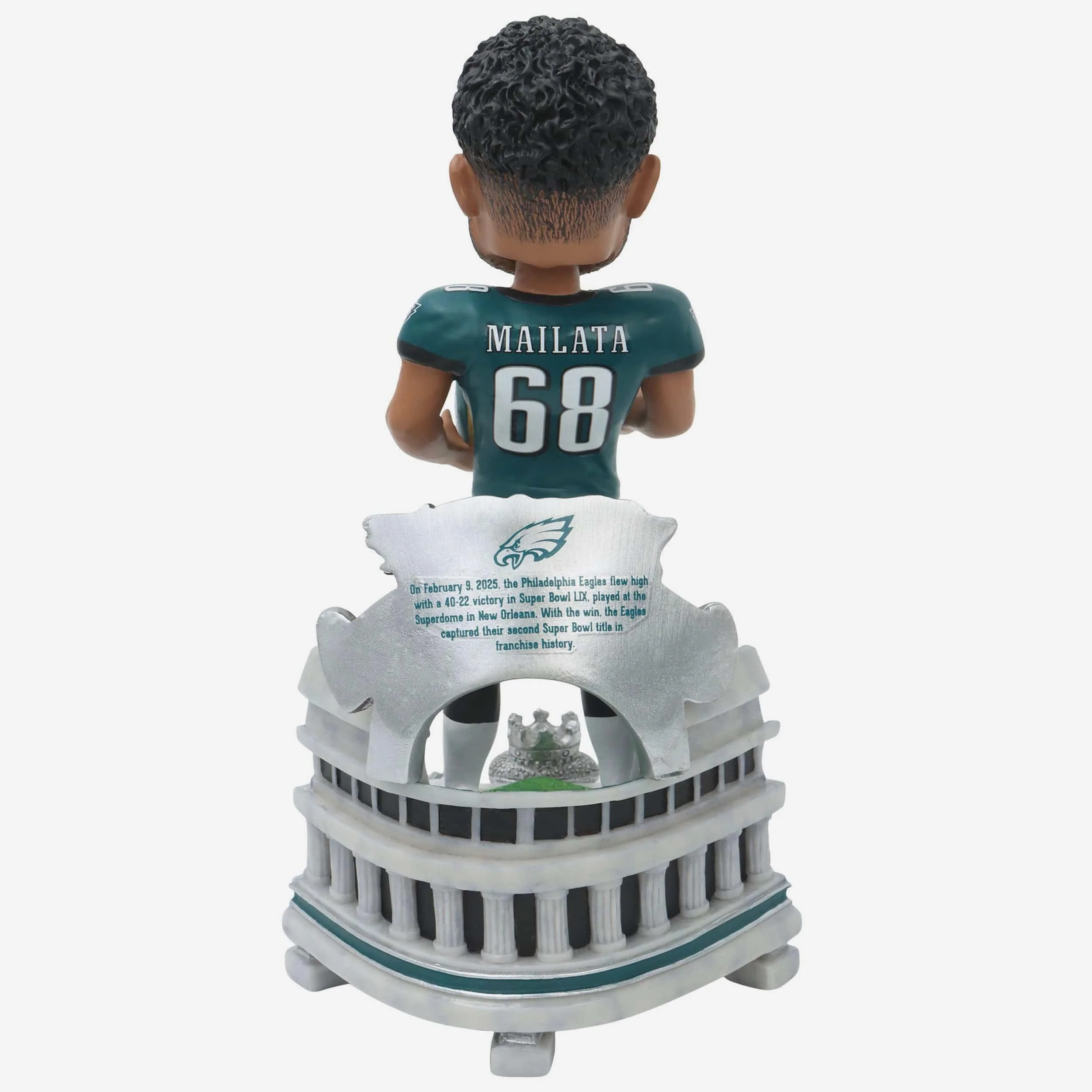 Jordan Mailata Philadelphia Eagles Super Bowl LIX Champions Celebration Bobblehead - Image 5