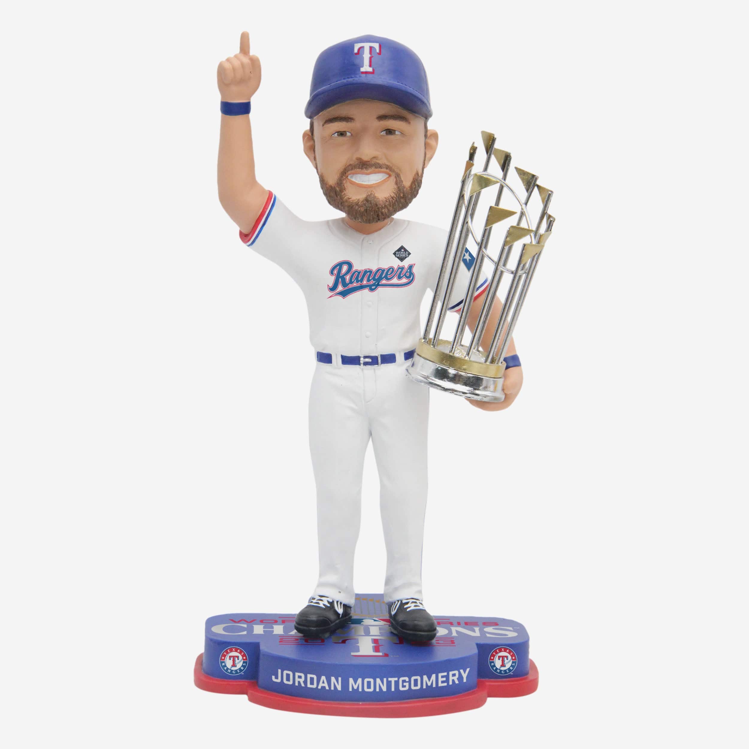 Jordan Montgomery Texas Rangers 2023 World Series Champions Bobblehead
