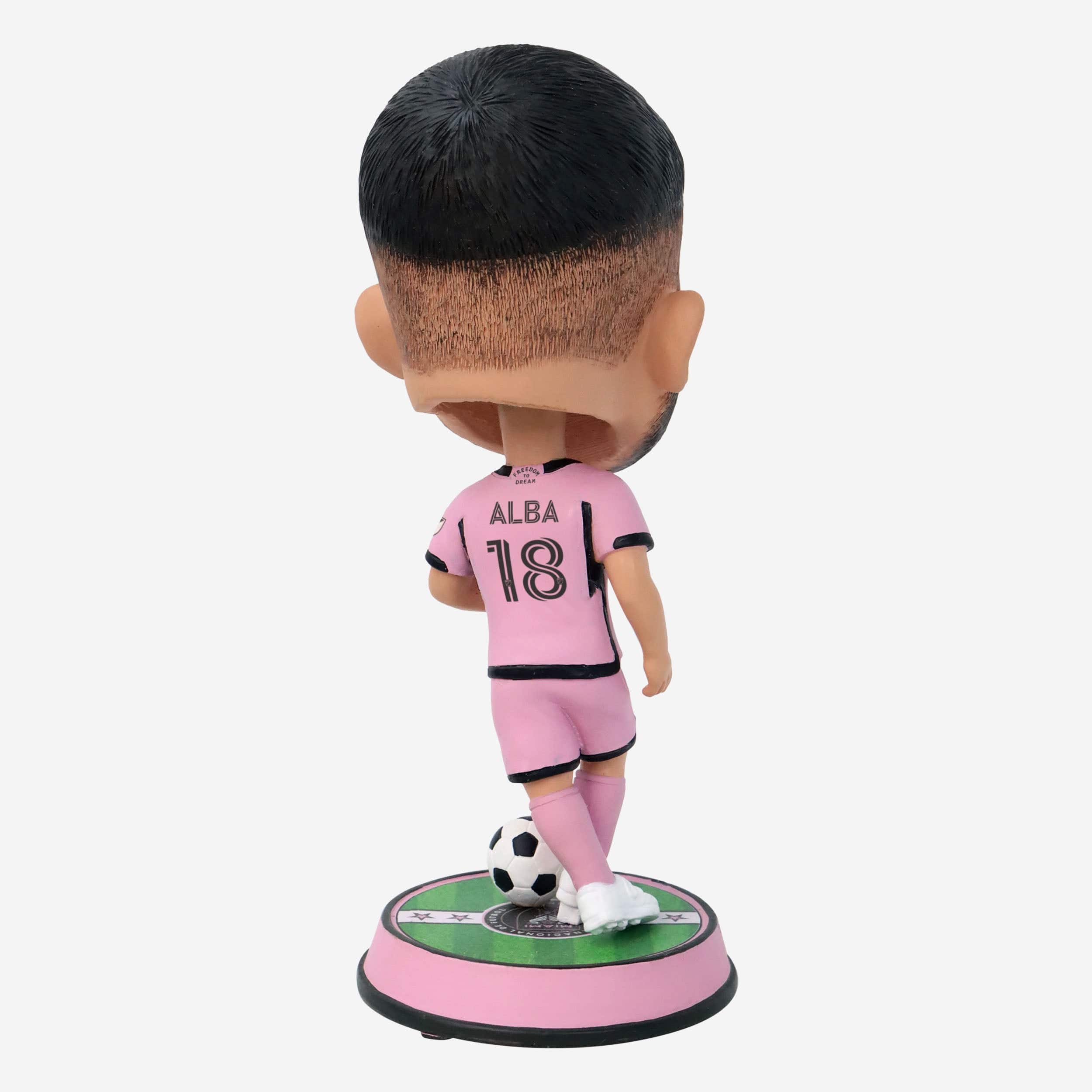 Jordi Alba Inter Miami CF Field Stripe Bighead Bobblehead - Image 5