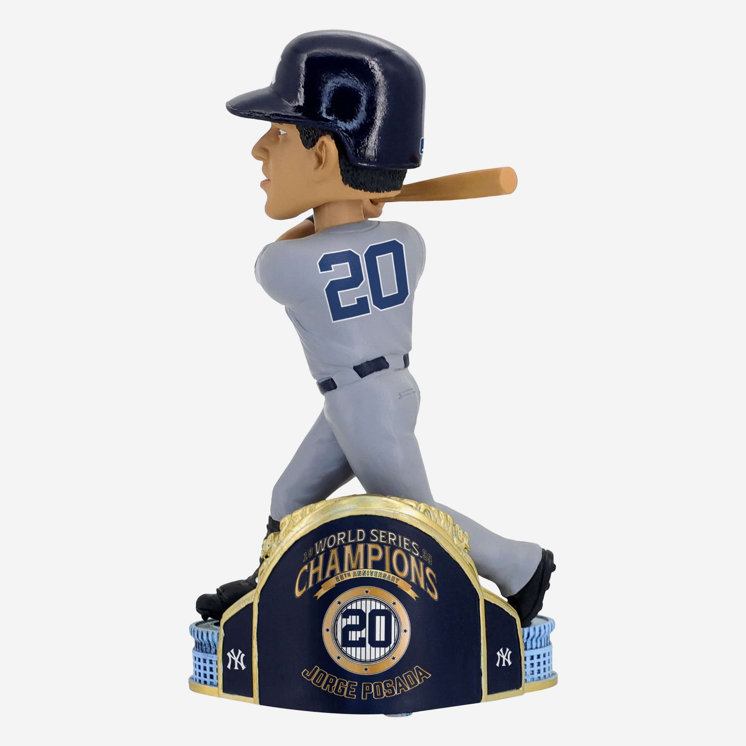 Jorge Posada New York Yankees 1999 World Series Champions 25th Anniversary Bobblehead - Image 5