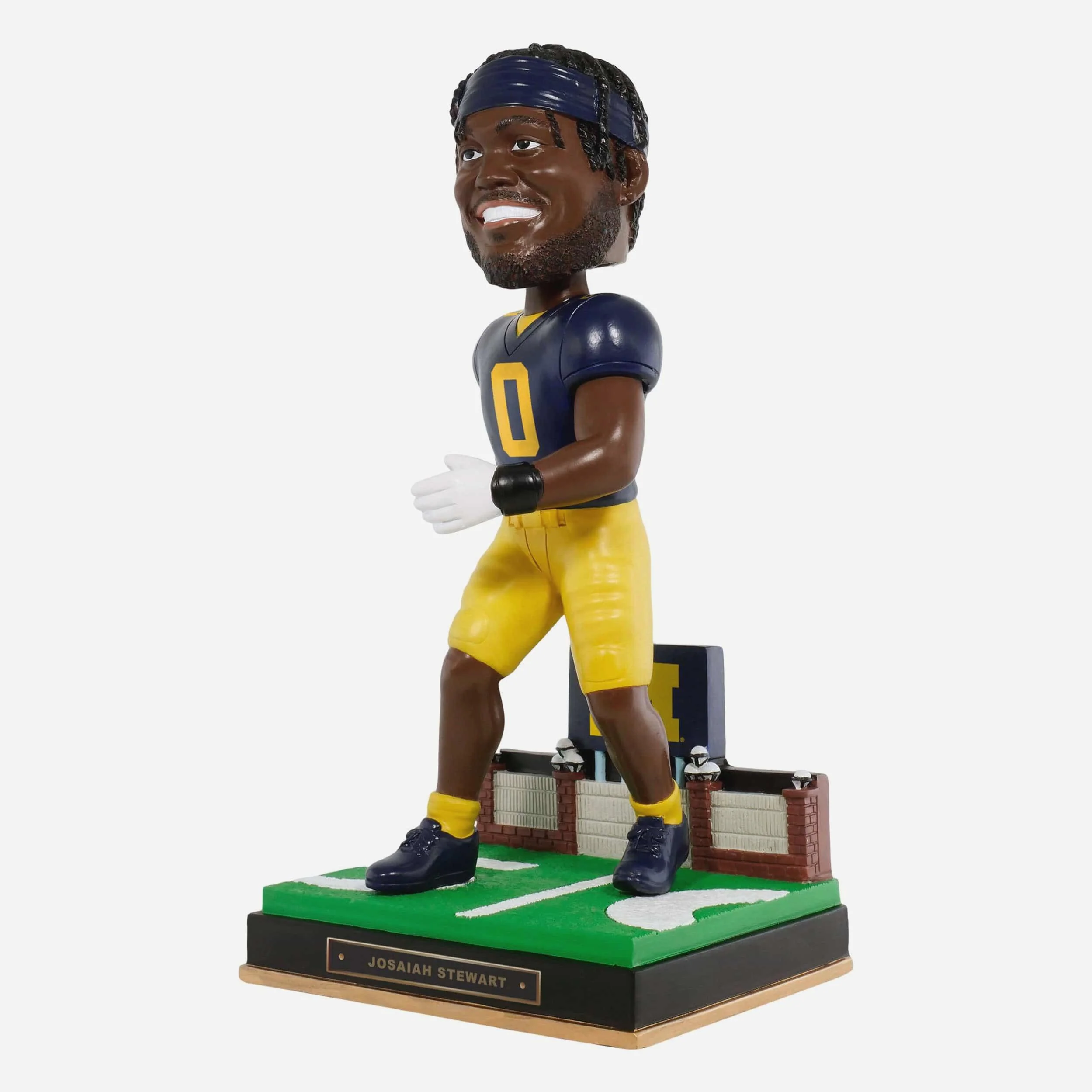 Josaiah Stewart Michigan Wolverines Gates Series Bobblehead - Image 4