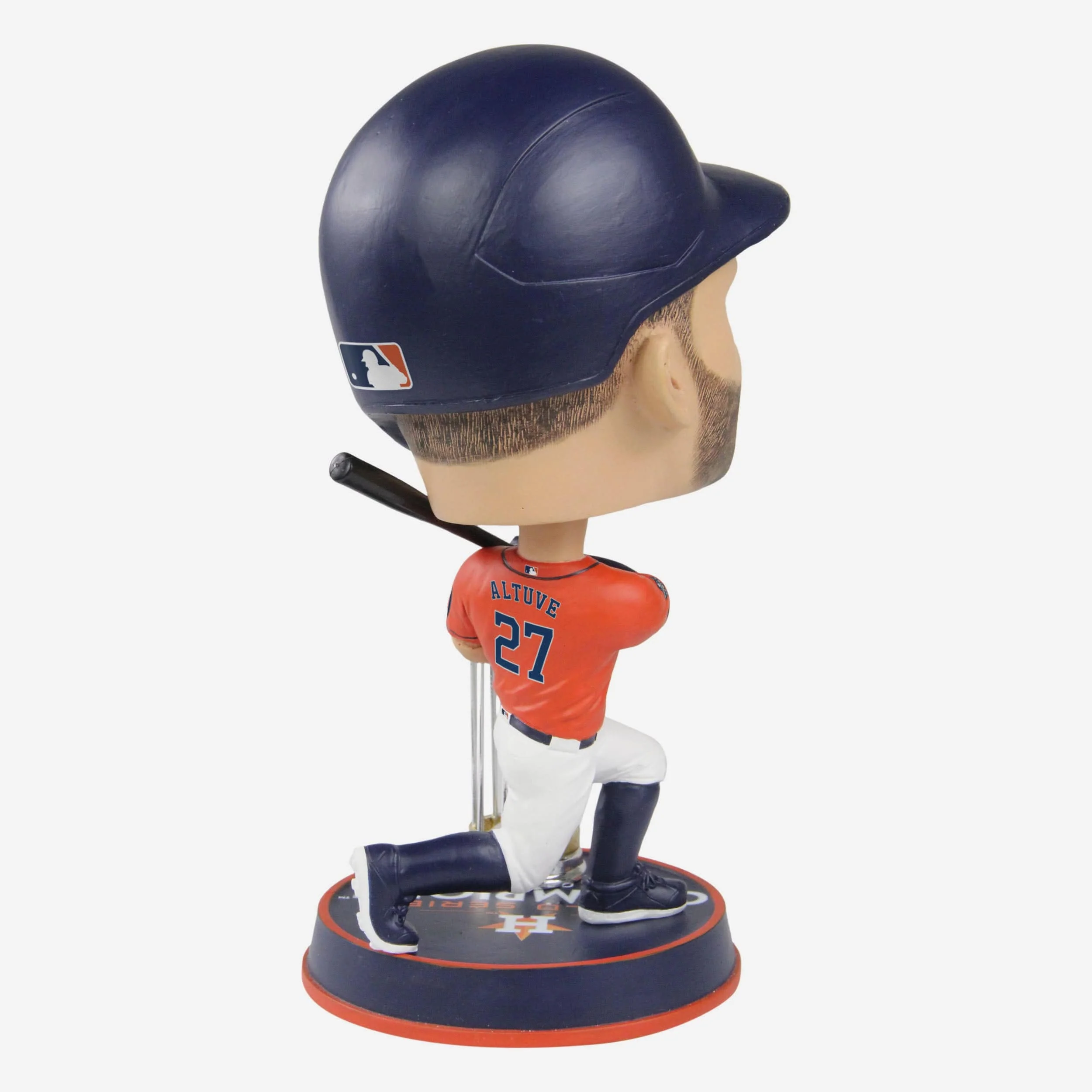 Jose Altuve Houston Astros 2022 World Series Champions Orange Jersey Bighead Bobblehead - Image 5