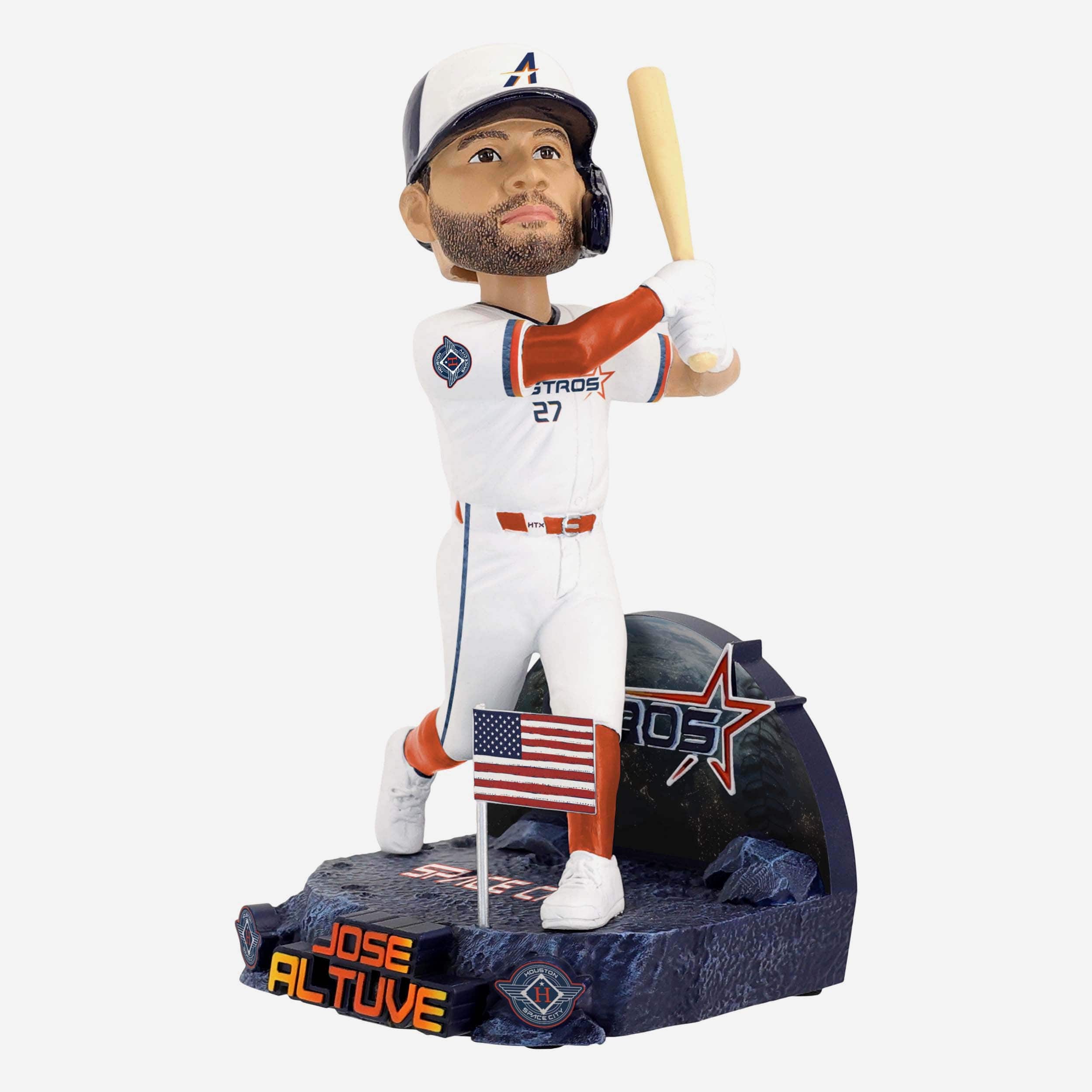 Jose Altuve Houston Astros 2025 City Connect Jersey Bobblehead - Image 4