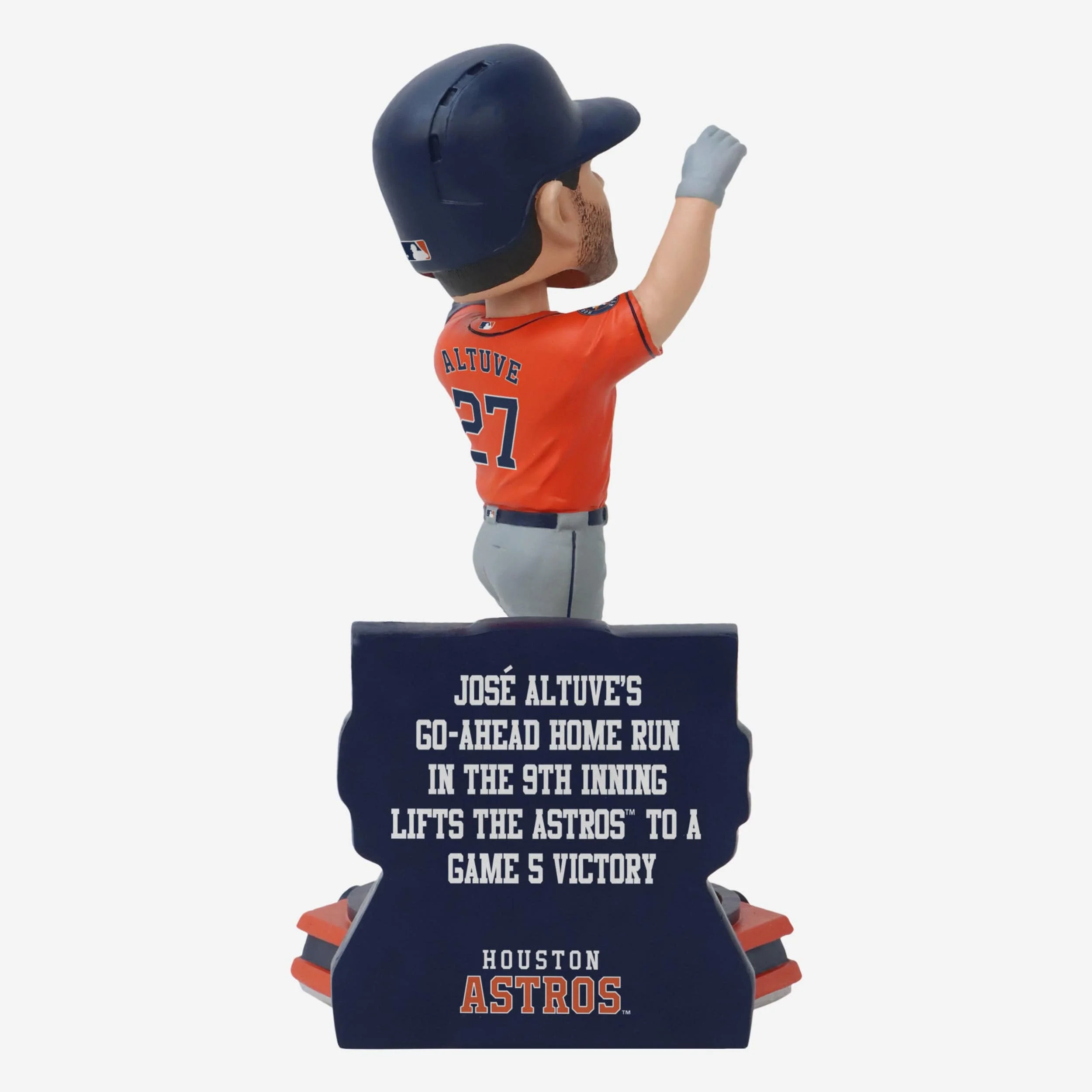 Jose Altuve Houston Astros Most Home Runs In ALCS History Bobblehead - Image 5