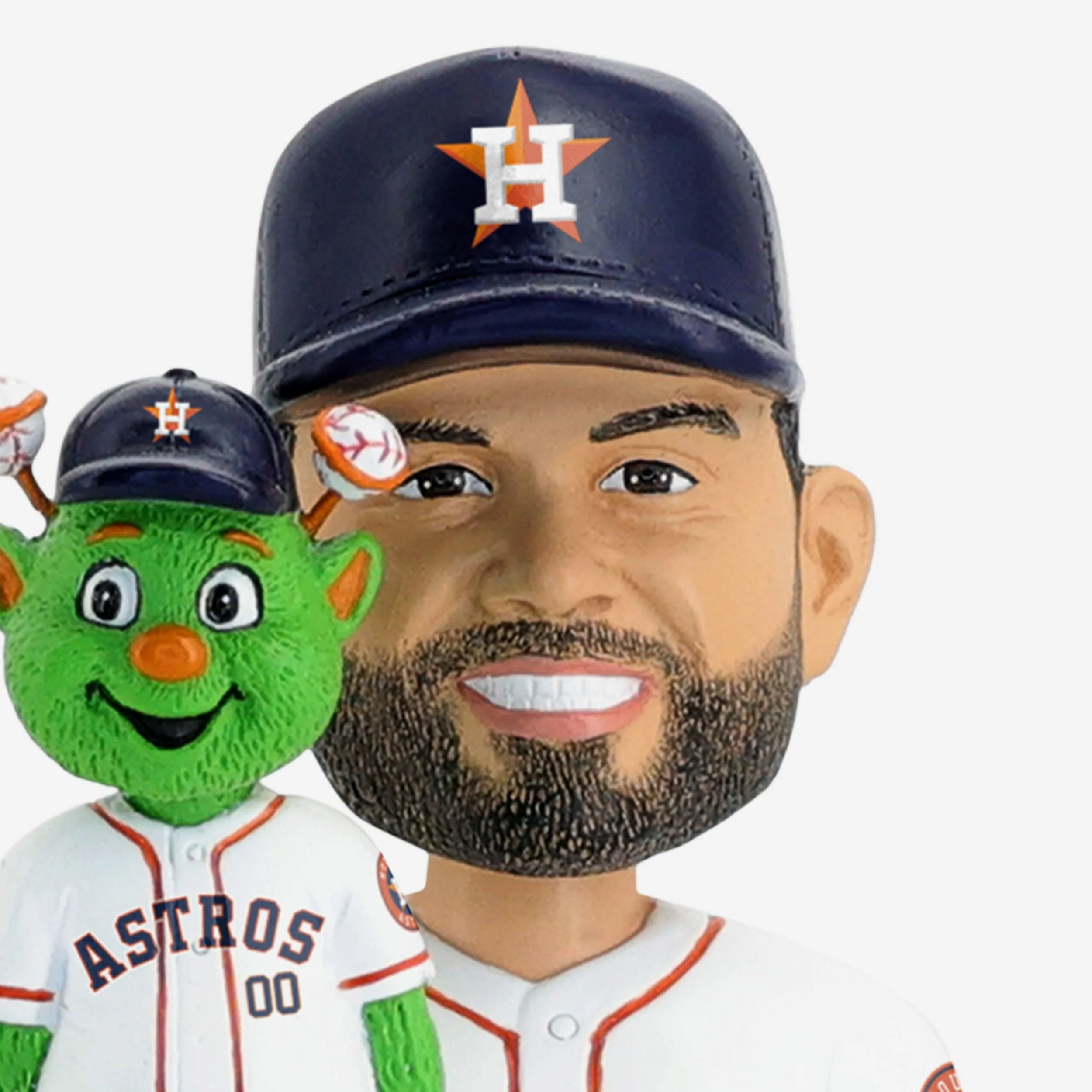 Jose Altuve & Orbit Houston Astros Bobble Dubblz Friendz Bobblehead - Image 2