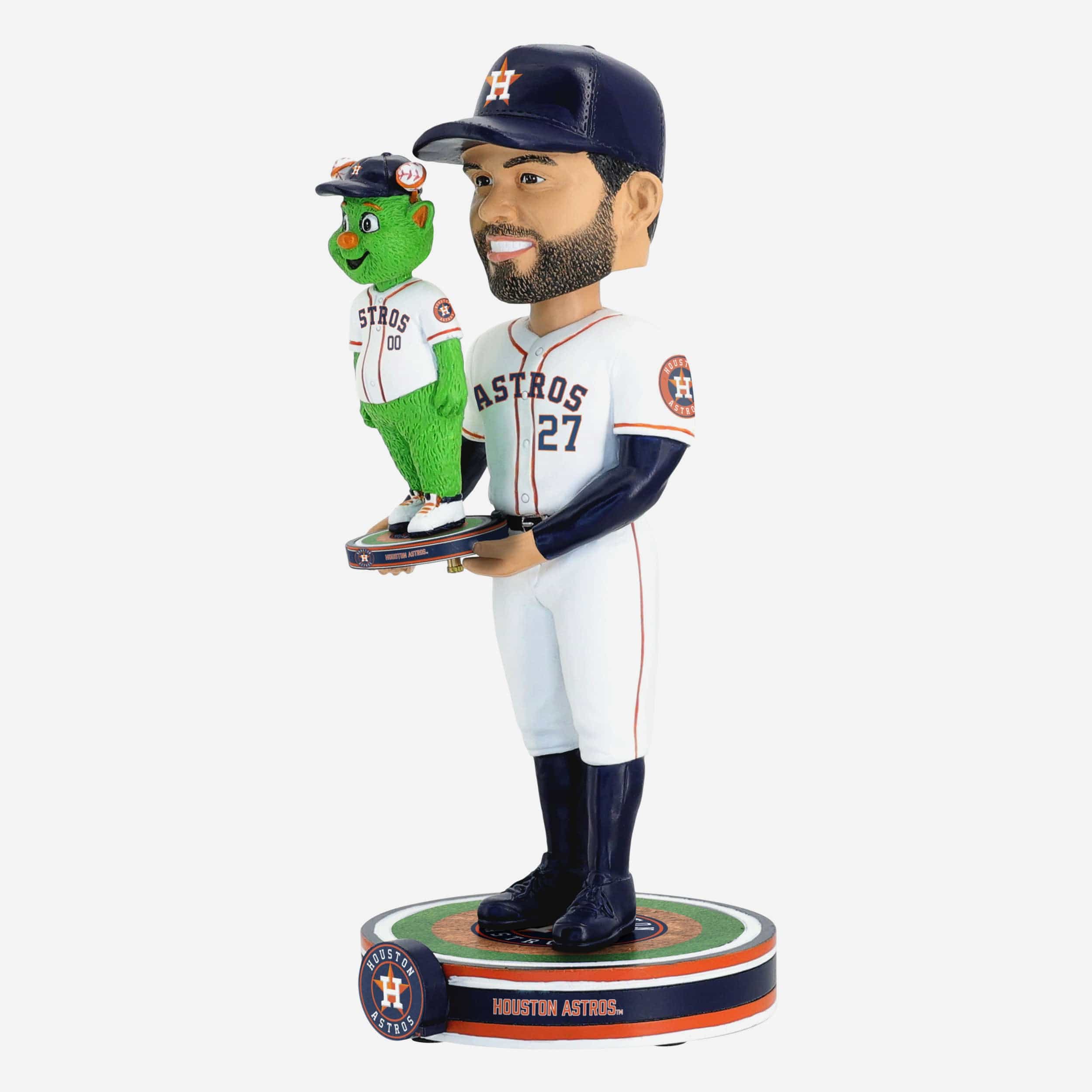 Jose Altuve & Orbit Houston Astros Bobble Dubblz Friendz Bobblehead - Image 6