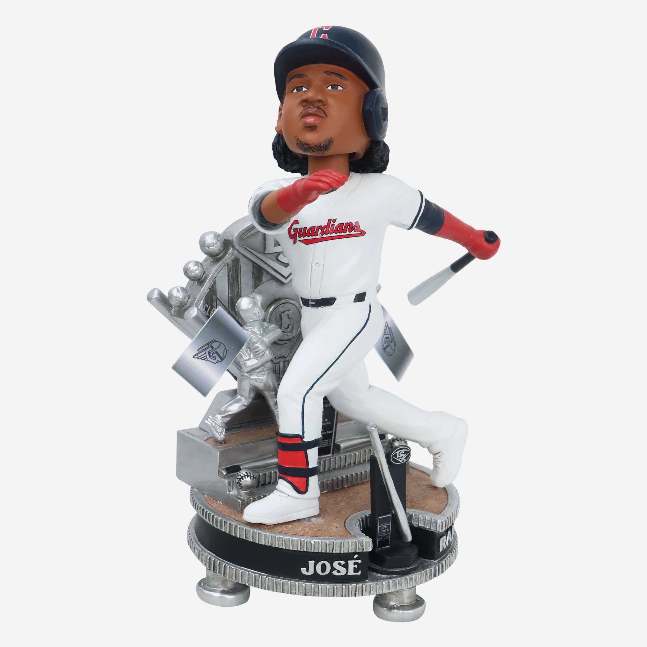 Jose Ramirez Cleveland Guardians 2024 Silver Slugger Bobblehead - Image 4
