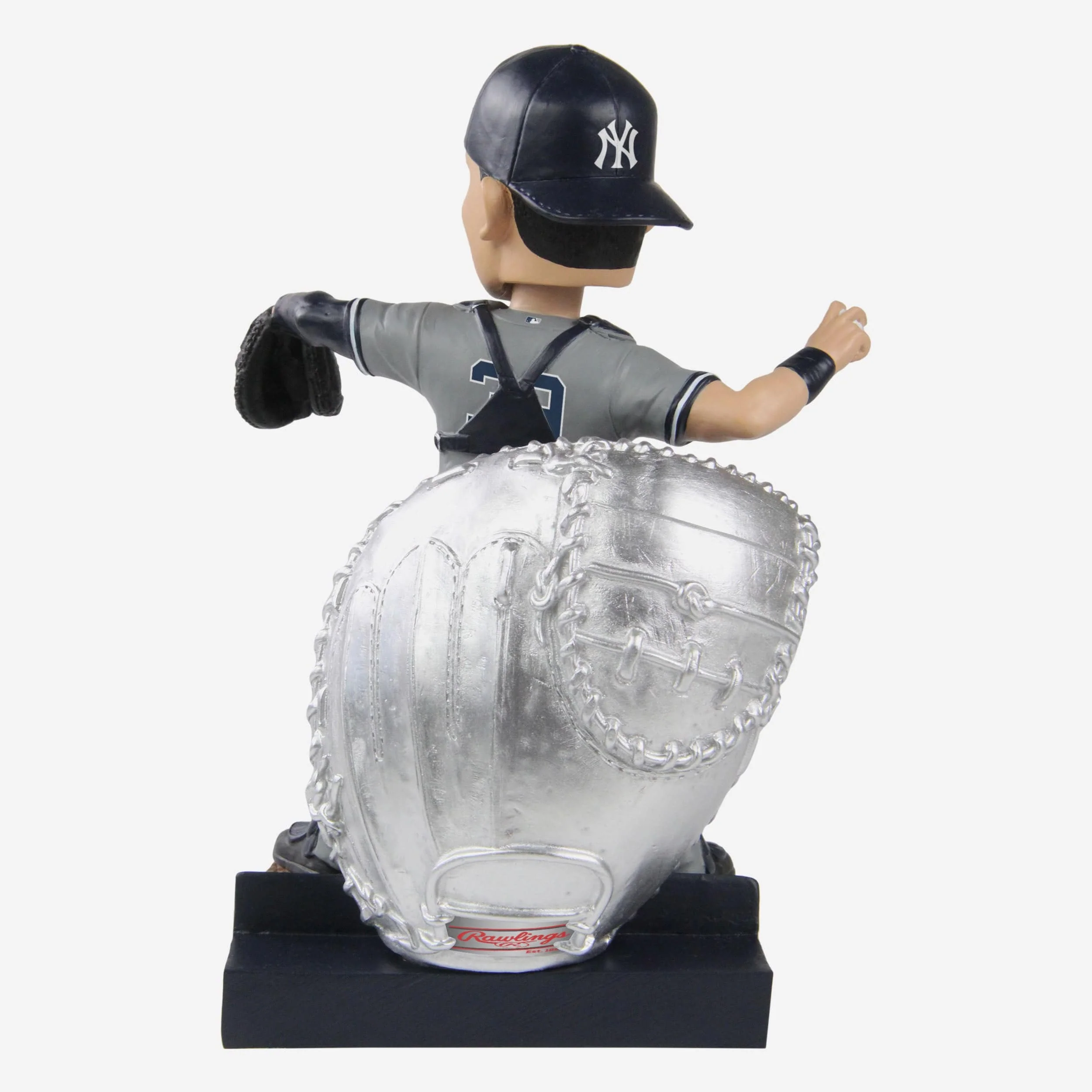 Jose Trevino New York Yankees 2022 Platinum Glove Bobblehead - Image 5