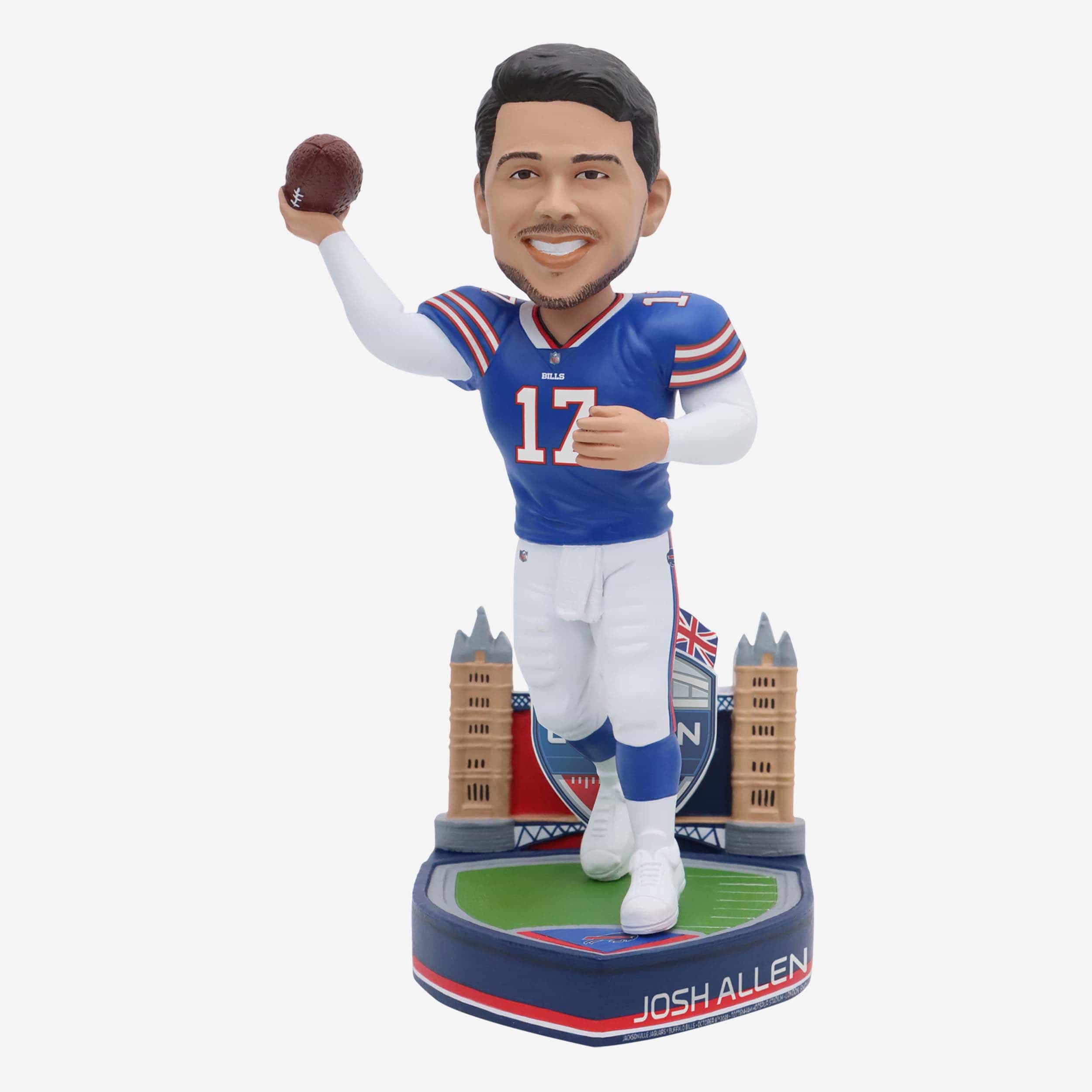 Josh Allen Buffalo Bills 2023 International Game Bobblehead